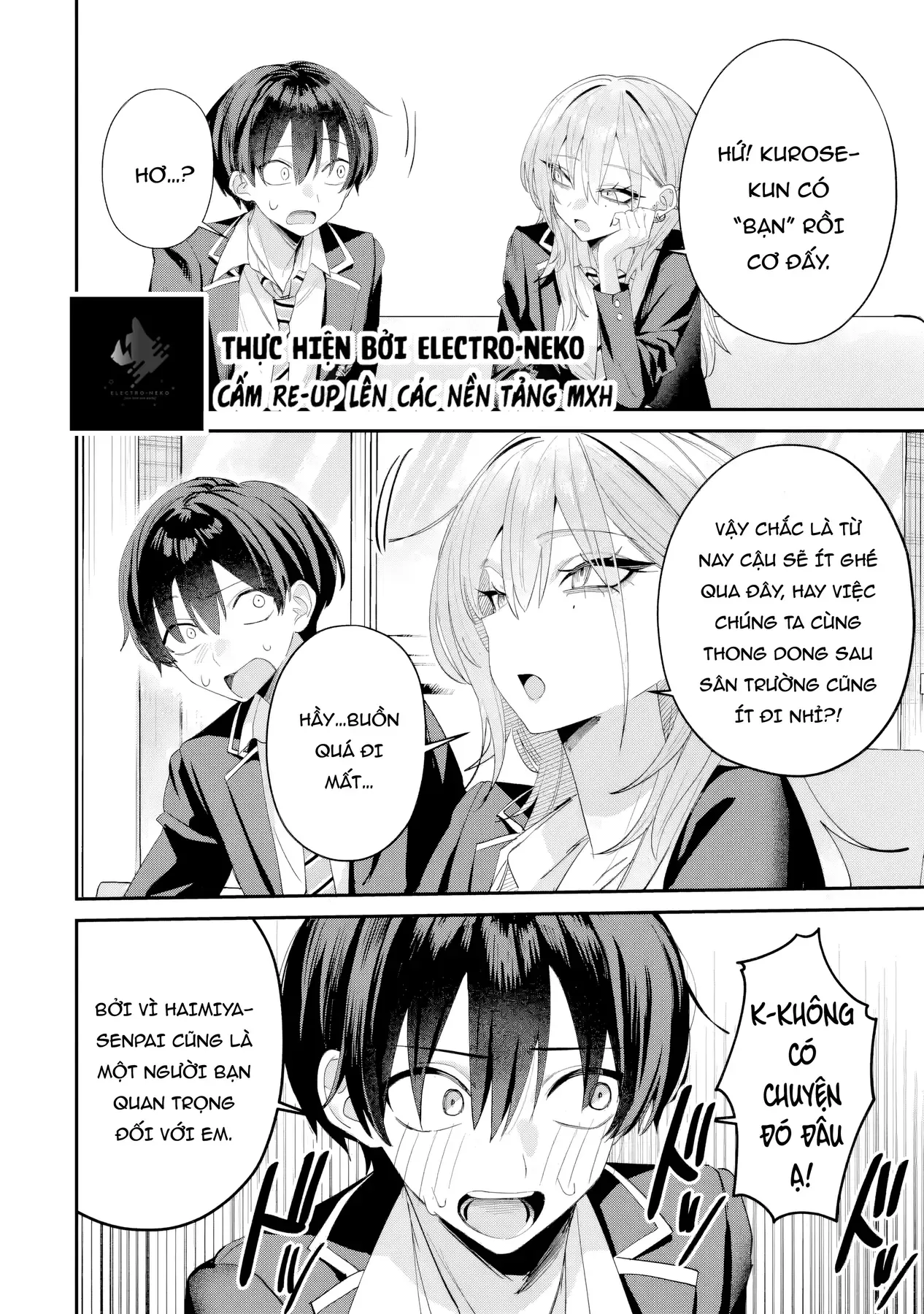 Haimiya-Senpai Vừa Đáng Sợ Lại Vừa Đáng Yêu! Chap 16 - Next Chap 15
