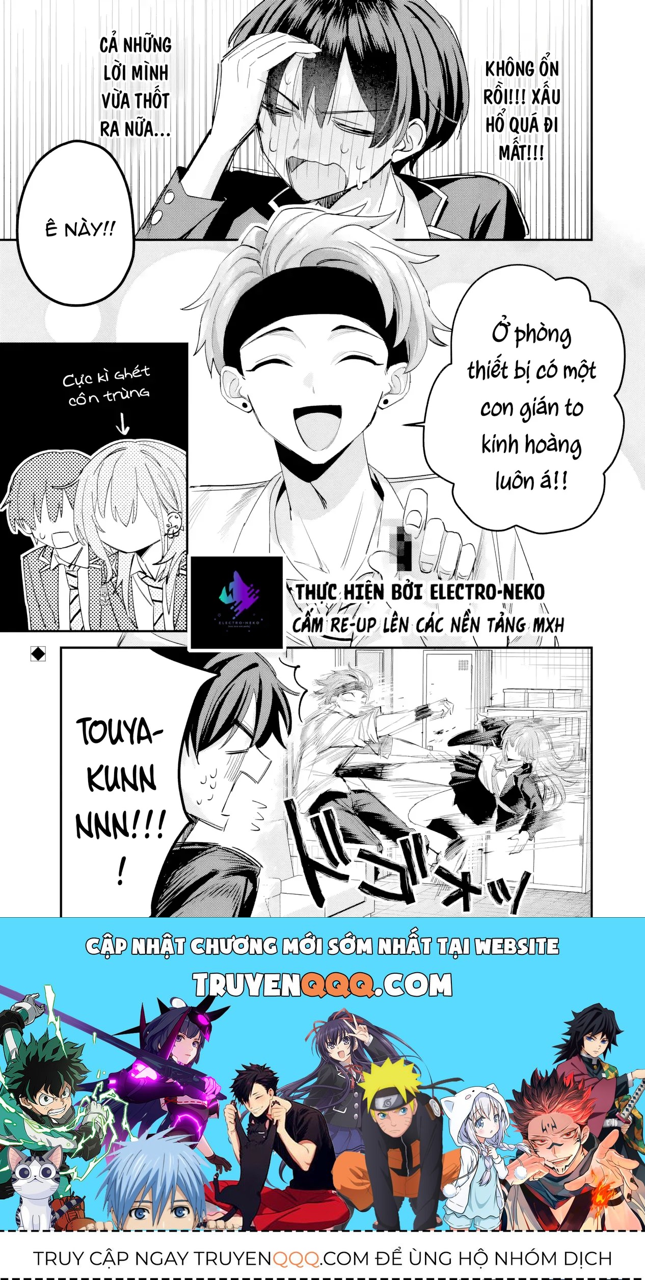 Haimiya-Senpai Vừa Đáng Sợ Lại Vừa Đáng Yêu! Chap 16 - Next Chap 15