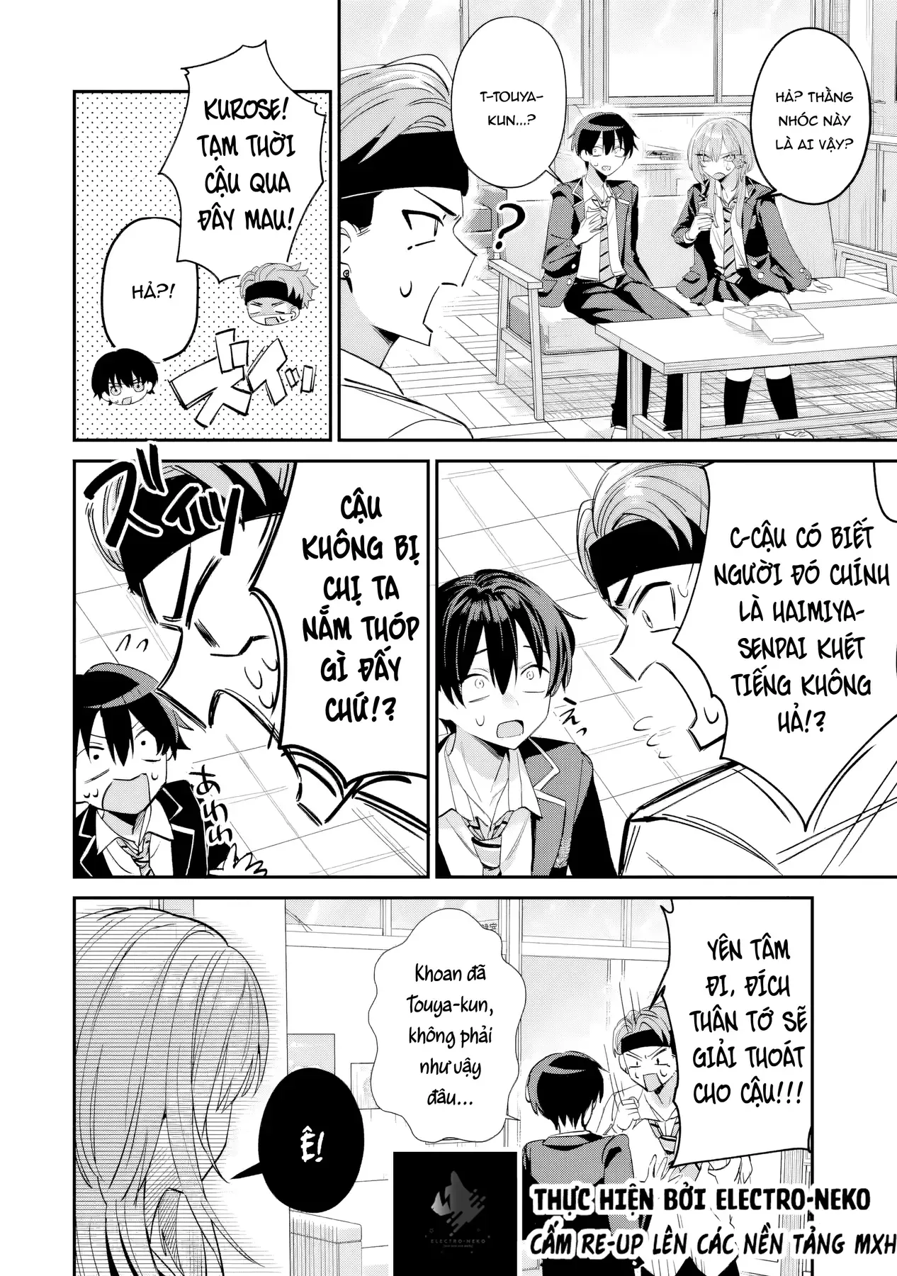 Haimiya-Senpai Vừa Đáng Sợ Lại Vừa Đáng Yêu! Chap 16 - Next Chap 15