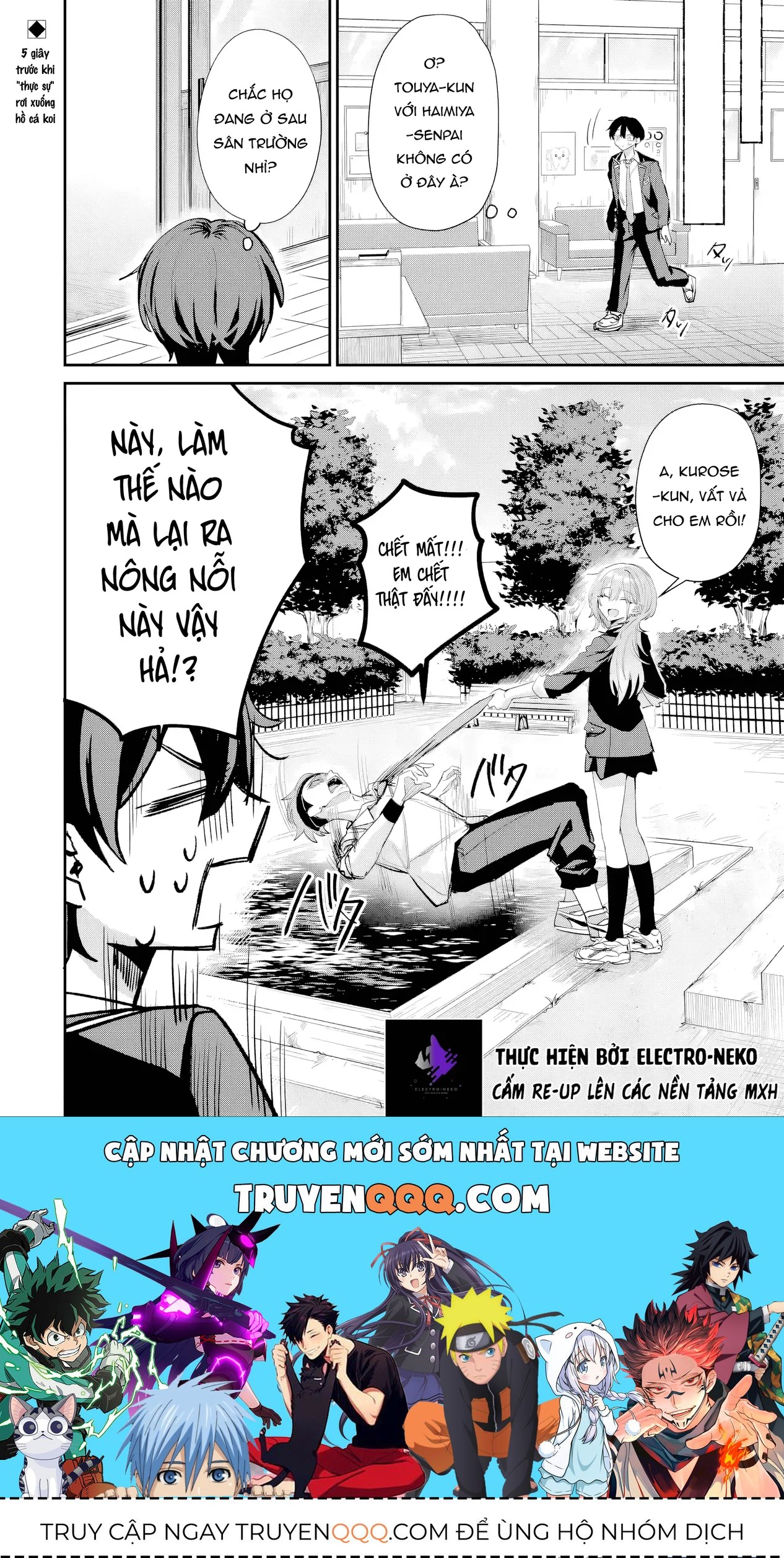 Haimiya-Senpai Vừa Đáng Sợ Lại Vừa Đáng Yêu! Chap 17 - Next Chap 16