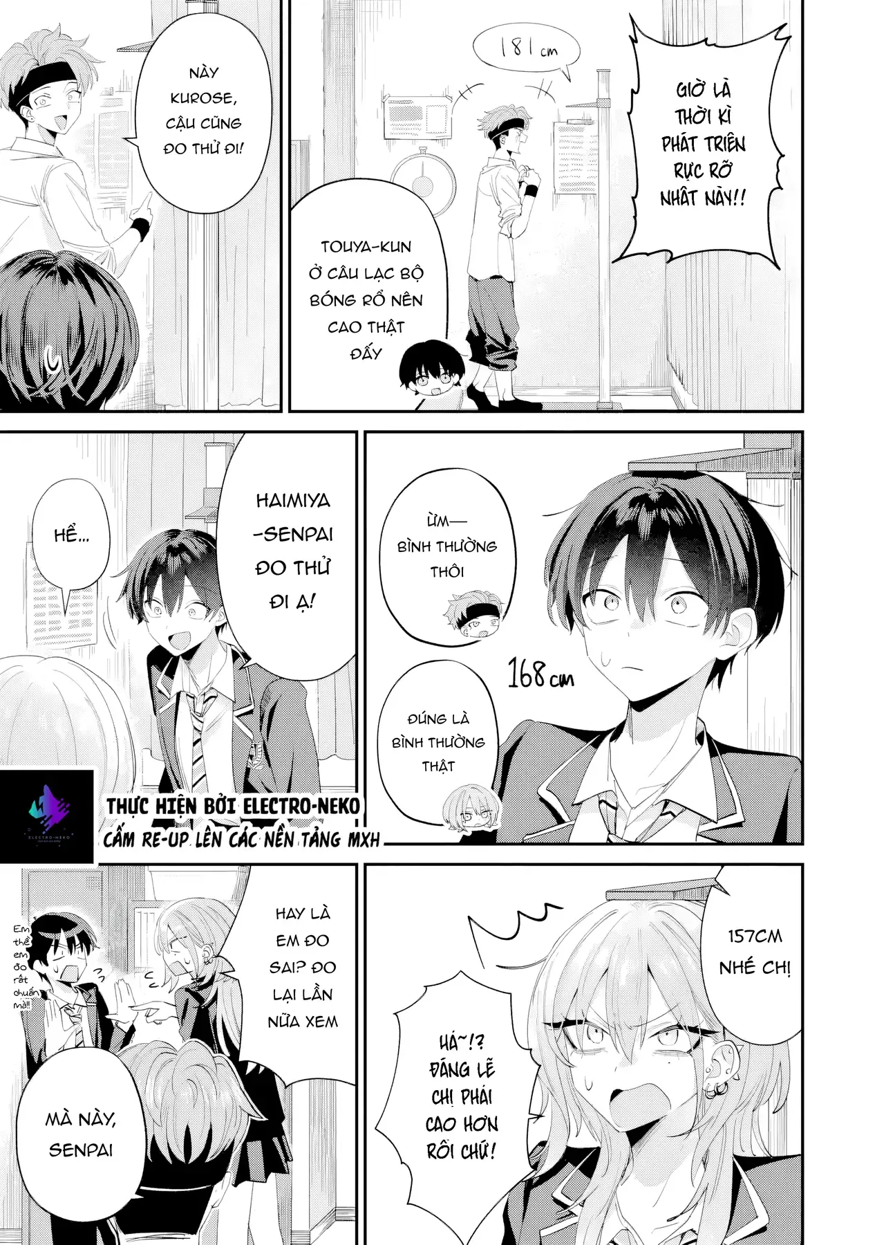 Haimiya-Senpai Vừa Đáng Sợ Lại Vừa Đáng Yêu! Chap 17 - Next Chap 16