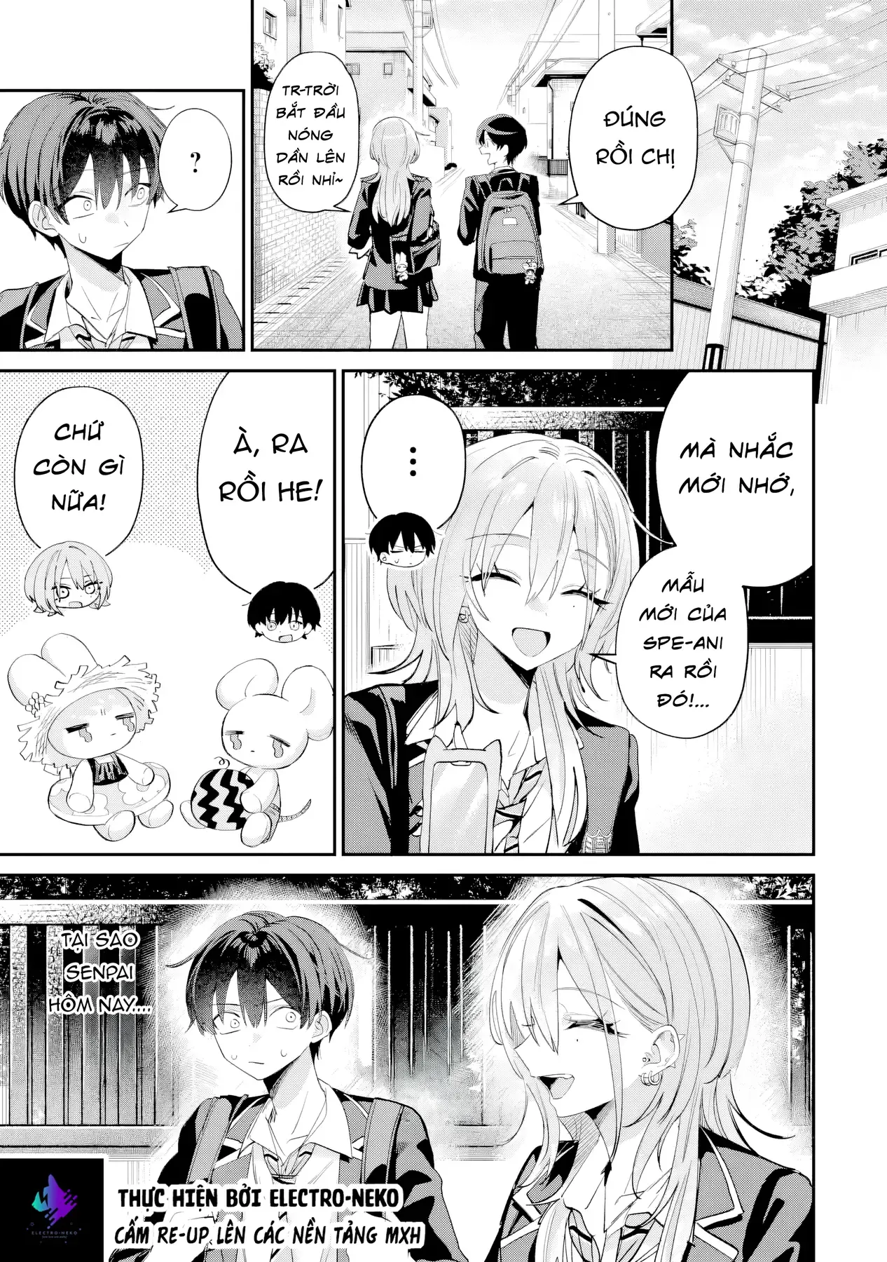 Haimiya-Senpai Vừa Đáng Sợ Lại Vừa Đáng Yêu! Chap 18 - Next Chap 17