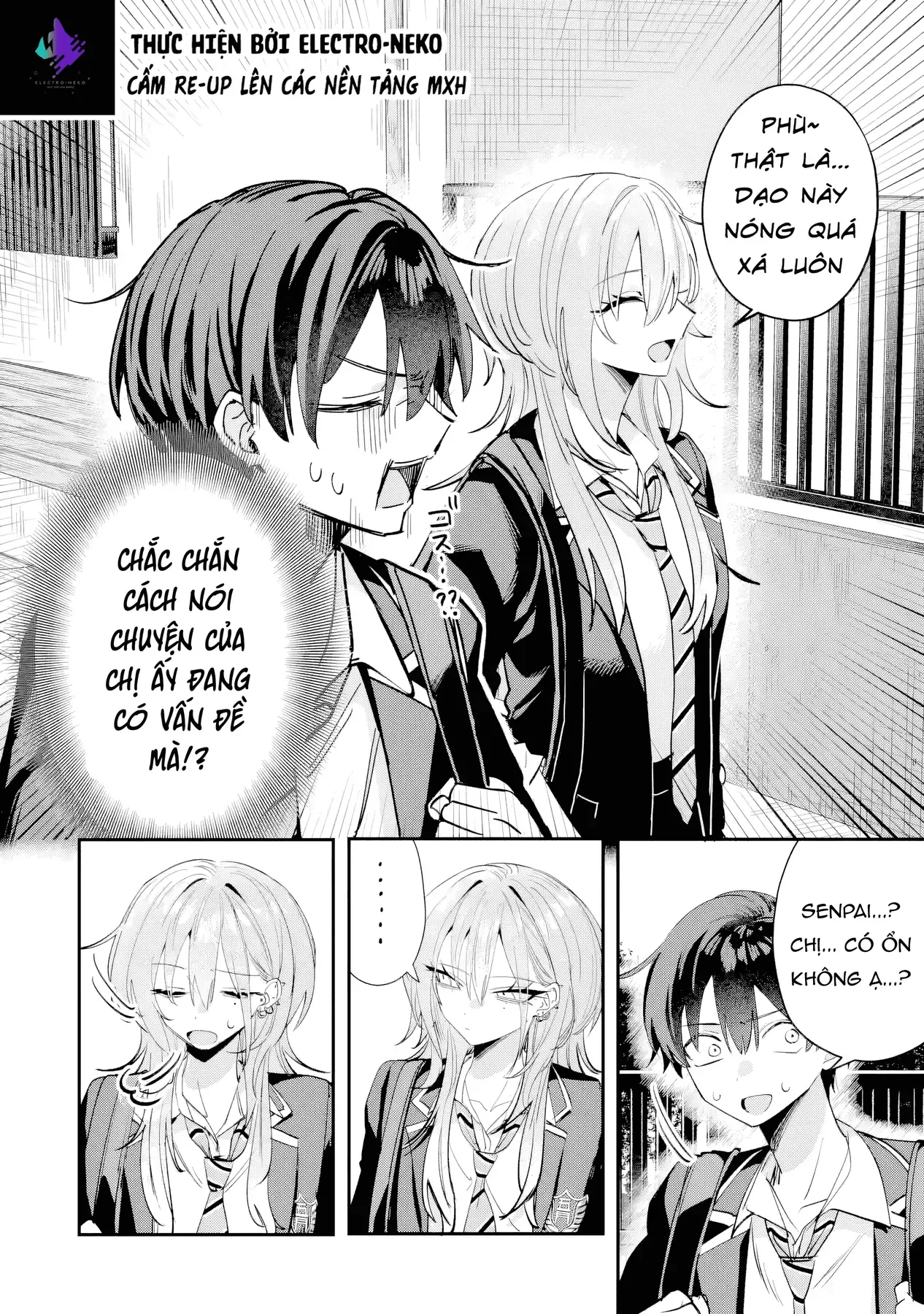 Haimiya-Senpai Vừa Đáng Sợ Lại Vừa Đáng Yêu! Chap 18 - Next Chap 17