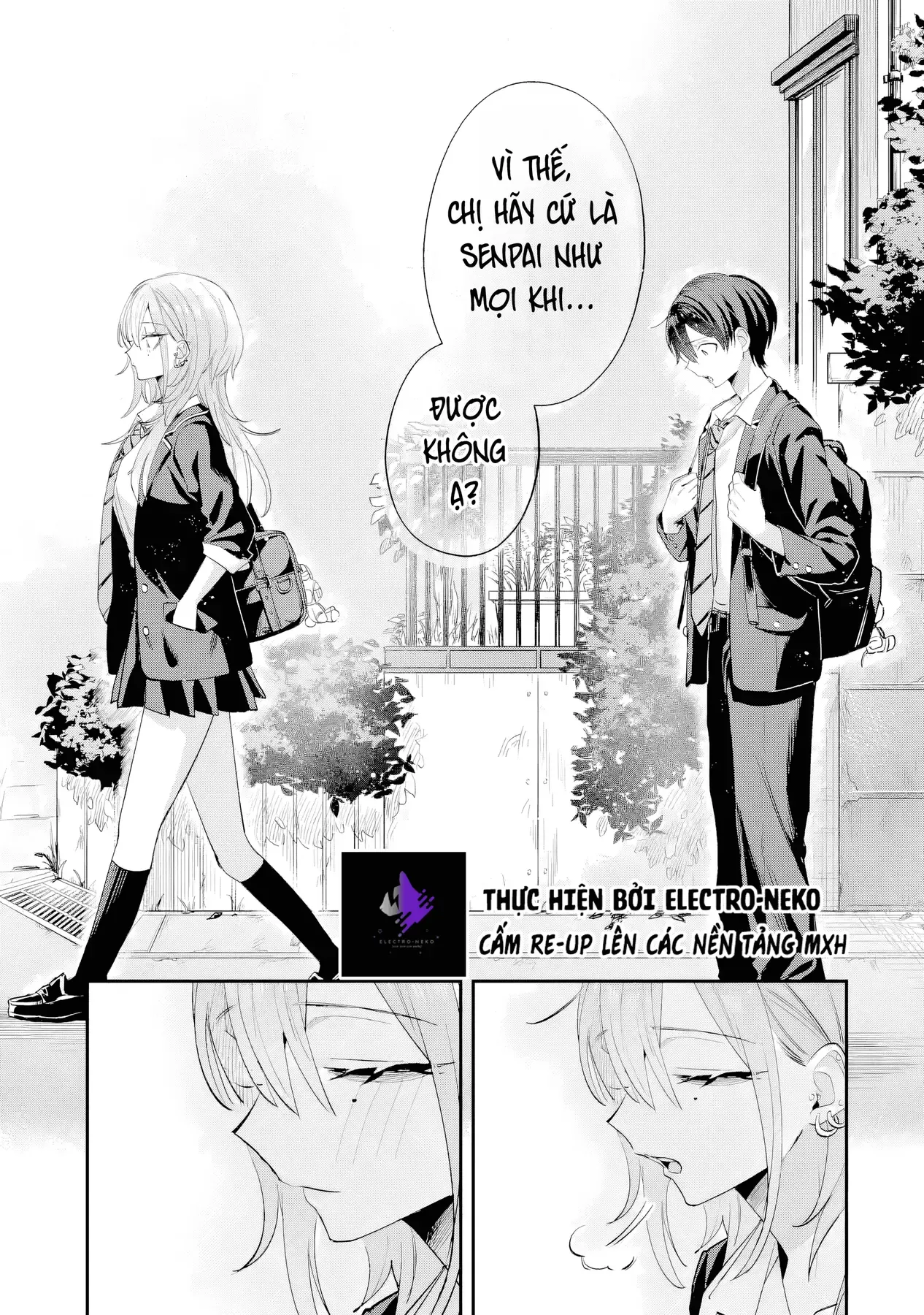 Haimiya-Senpai Vừa Đáng Sợ Lại Vừa Đáng Yêu! Chap 18 - Next Chap 17