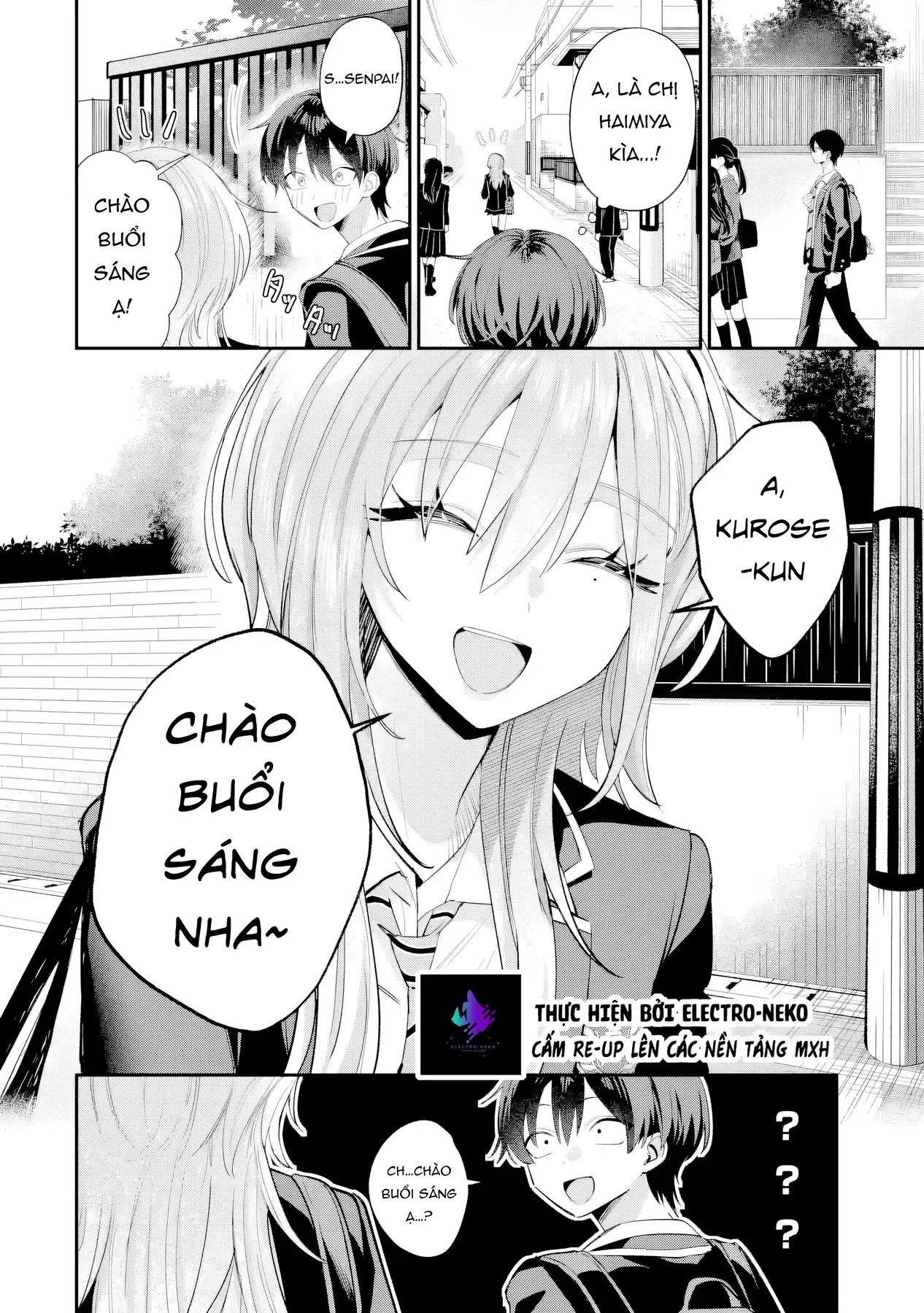 Haimiya-Senpai Vừa Đáng Sợ Lại Vừa Đáng Yêu! Chap 18 - Next Chap 17