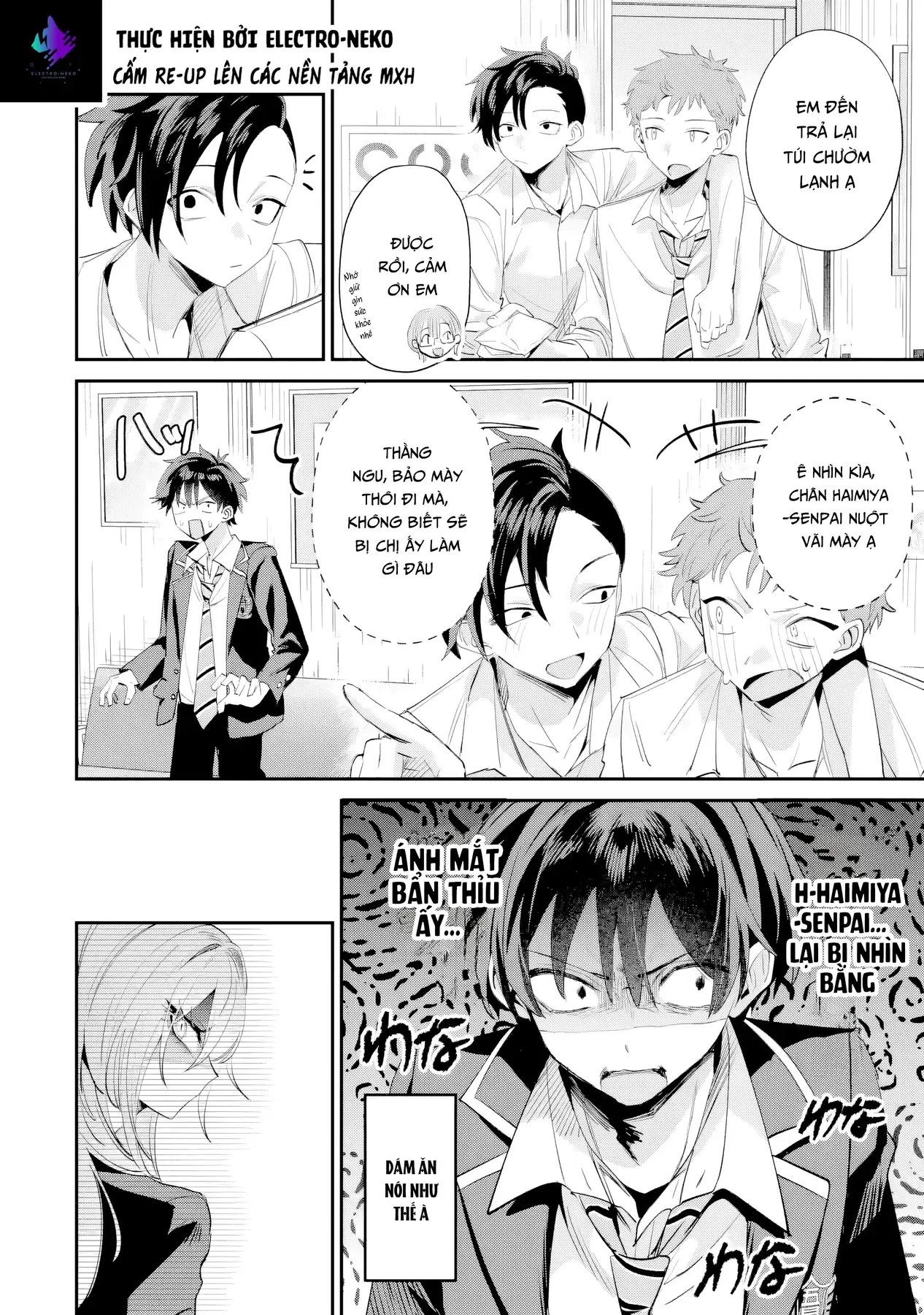 Haimiya-Senpai Vừa Đáng Sợ Lại Vừa Đáng Yêu! Chap 19 - Next Chap 18