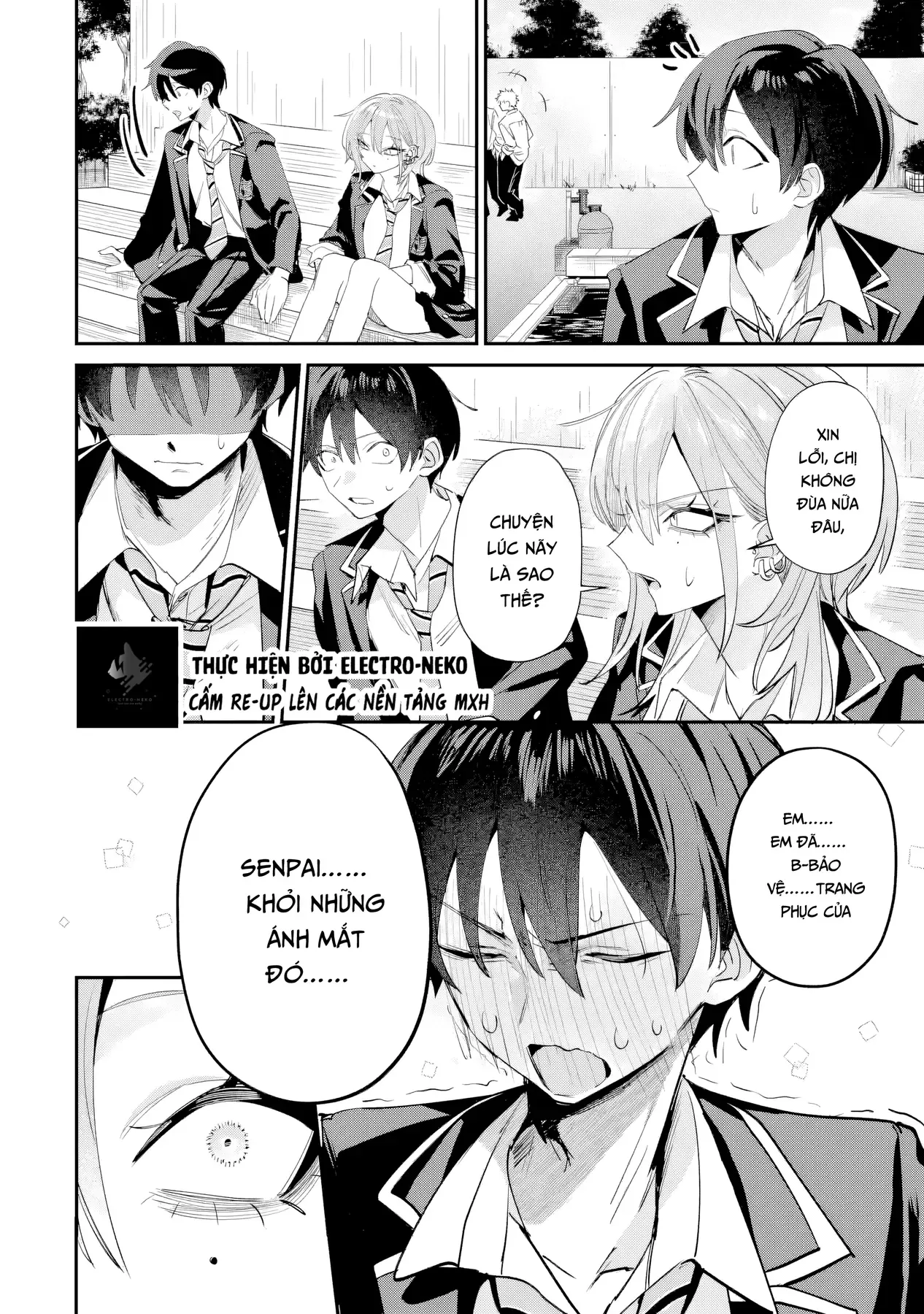 Haimiya-Senpai Vừa Đáng Sợ Lại Vừa Đáng Yêu! Chap 19 - Next Chap 18