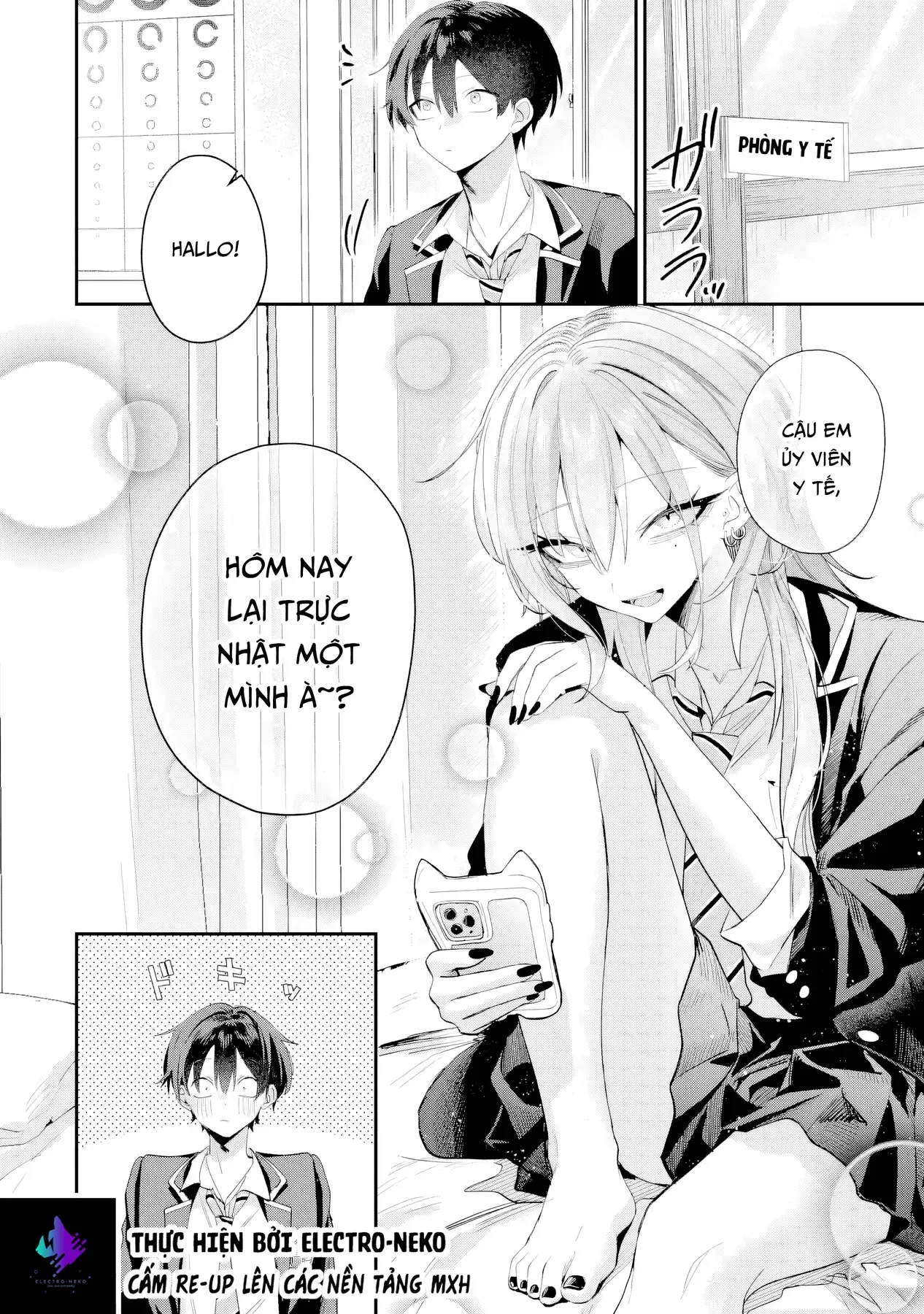 Haimiya-Senpai Vừa Đáng Sợ Lại Vừa Đáng Yêu! Chap 19 - Next Chap 18