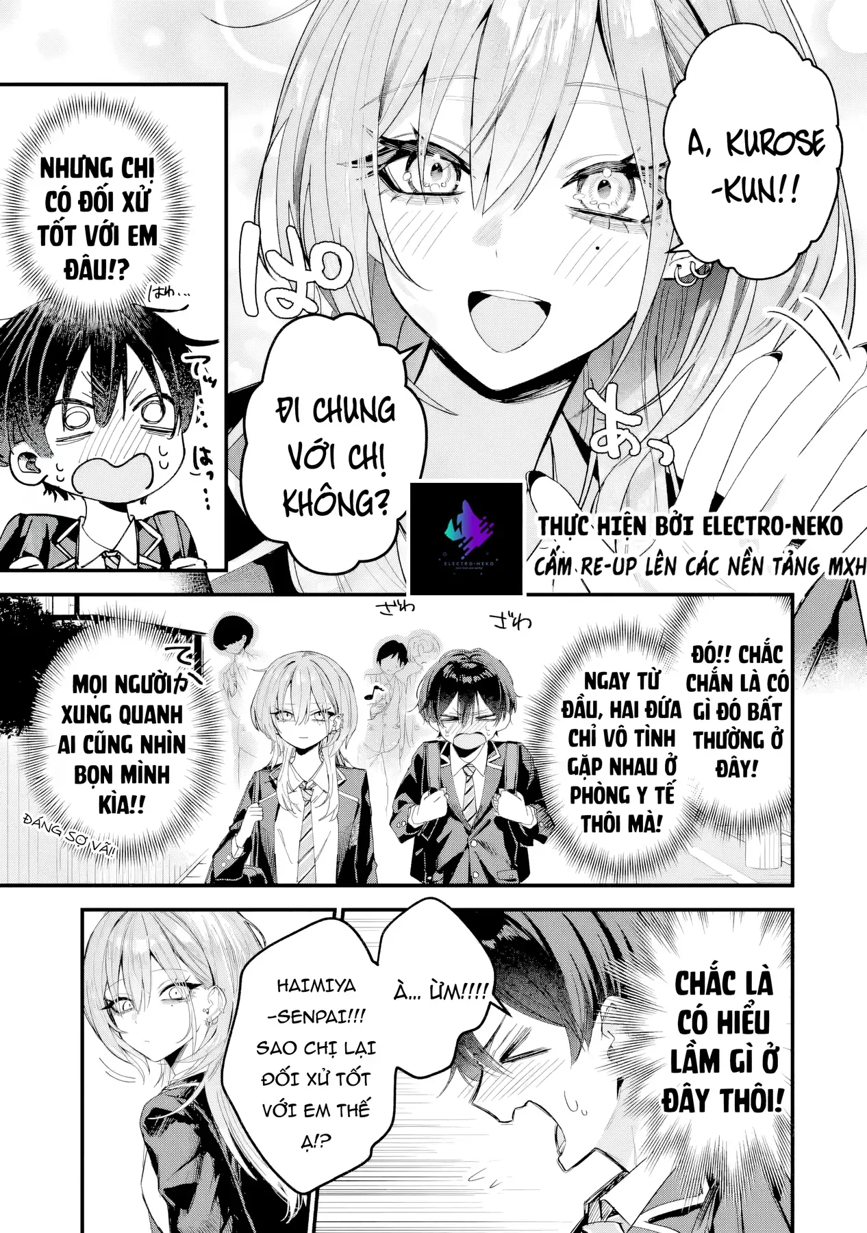 Haimiya-Senpai Vừa Đáng Sợ Lại Vừa Đáng Yêu! Chap 2 - Next Chap 1