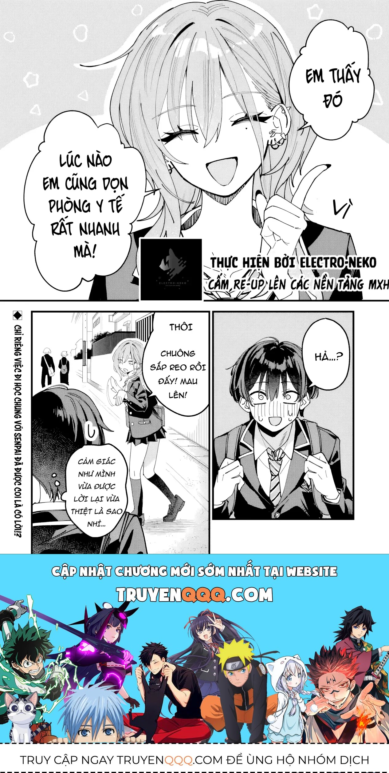 Haimiya-Senpai Vừa Đáng Sợ Lại Vừa Đáng Yêu! Chap 2 - Next Chap 1