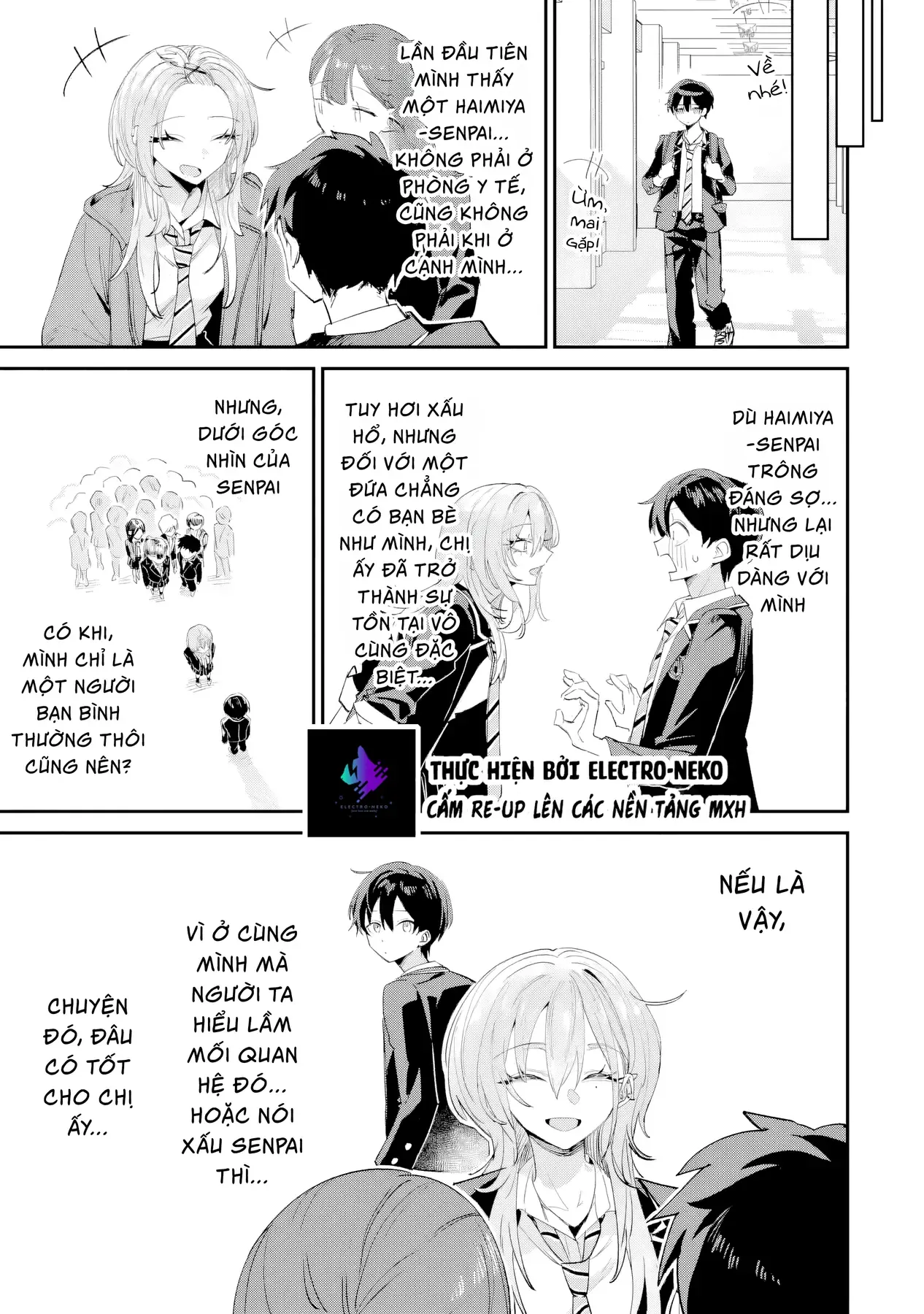 Haimiya-Senpai Vừa Đáng Sợ Lại Vừa Đáng Yêu! Chap 20 - Next Chap 19