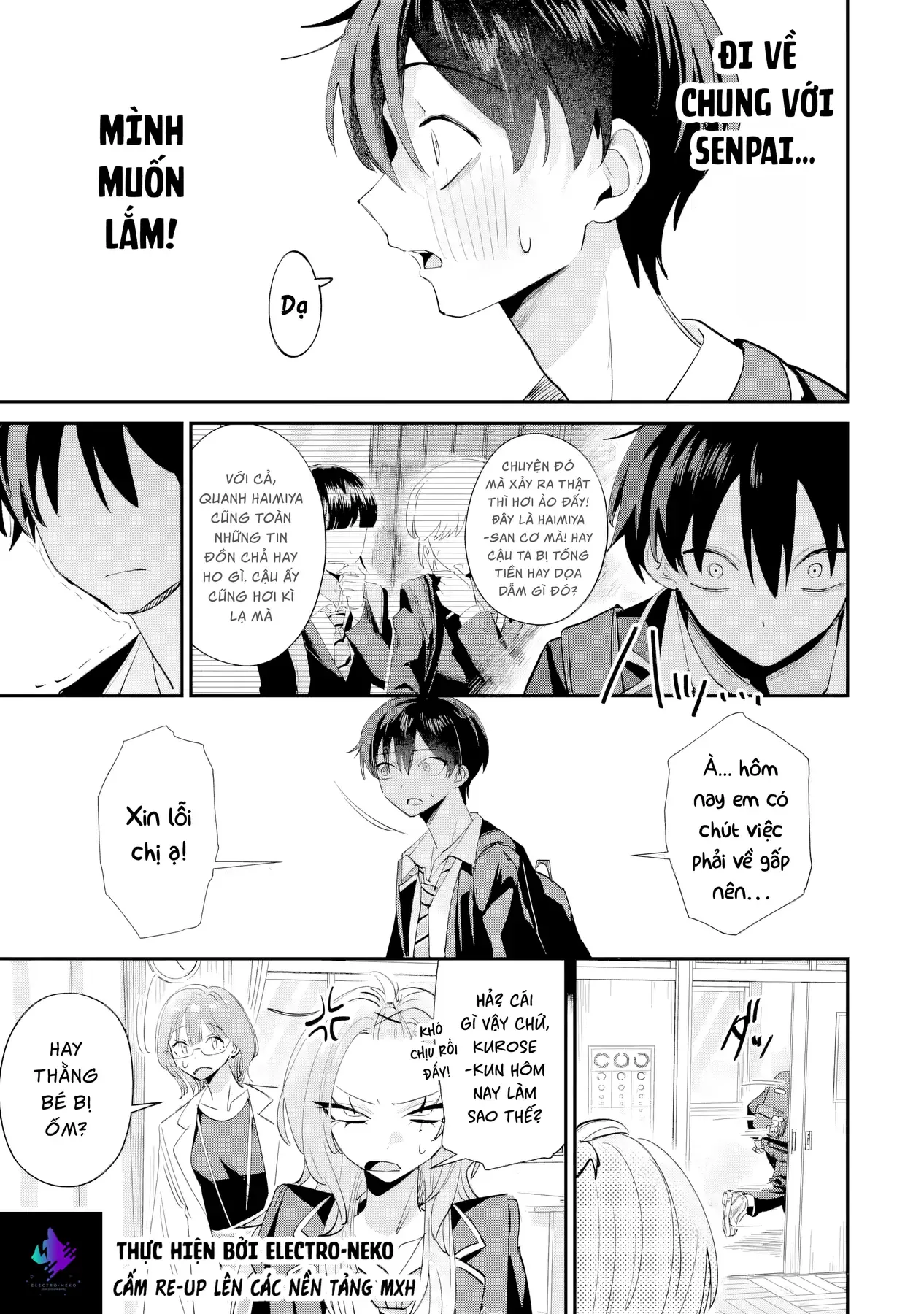 Haimiya-Senpai Vừa Đáng Sợ Lại Vừa Đáng Yêu! Chap 20 - Next Chap 19