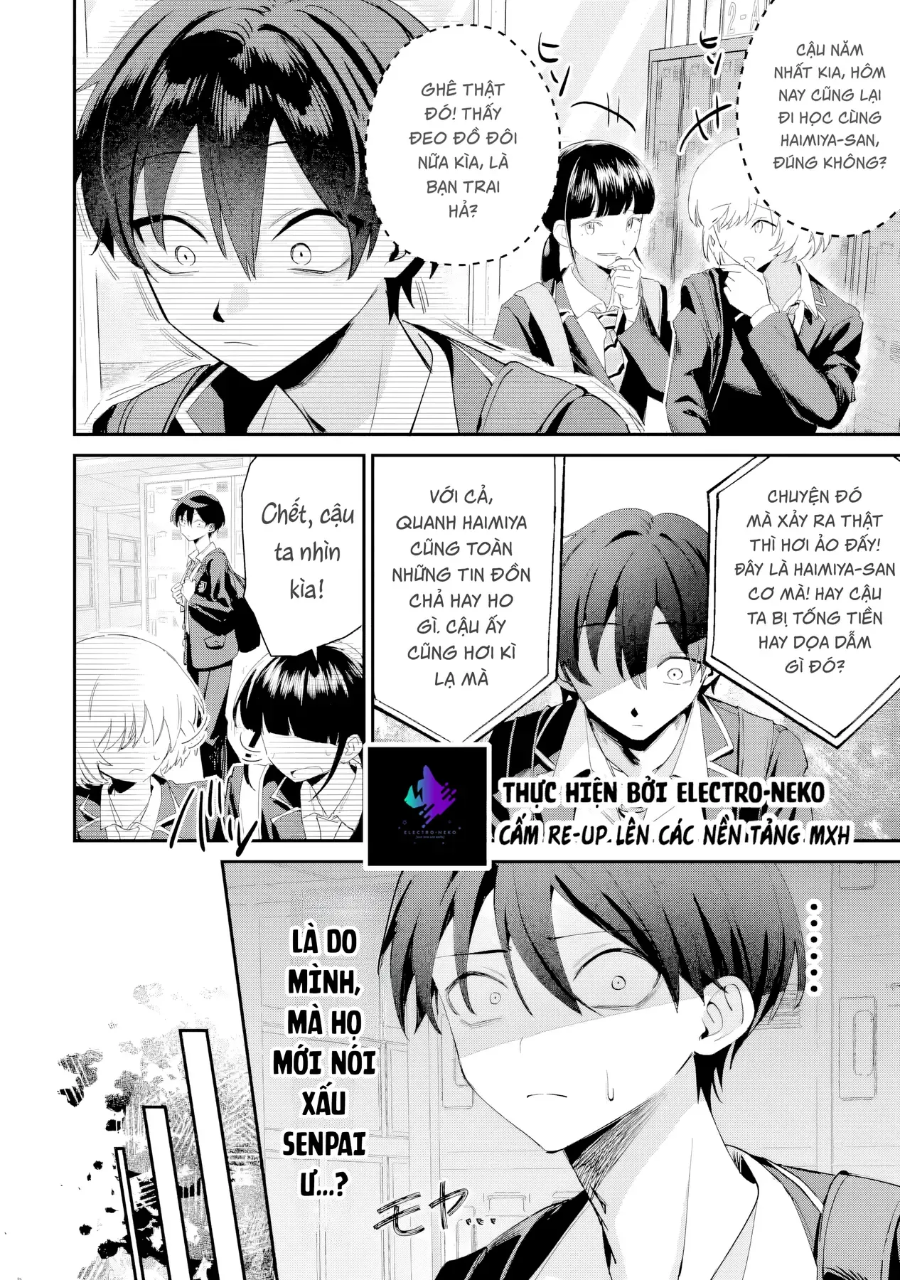 Haimiya-Senpai Vừa Đáng Sợ Lại Vừa Đáng Yêu! Chap 20 - Next Chap 19