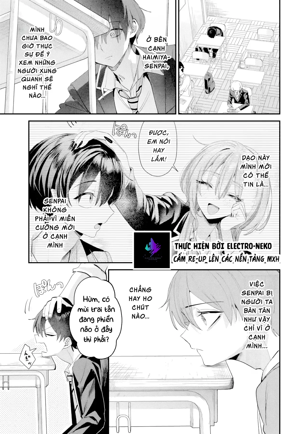 Haimiya-Senpai Vừa Đáng Sợ Lại Vừa Đáng Yêu! Chap 20 - Next Chap 19