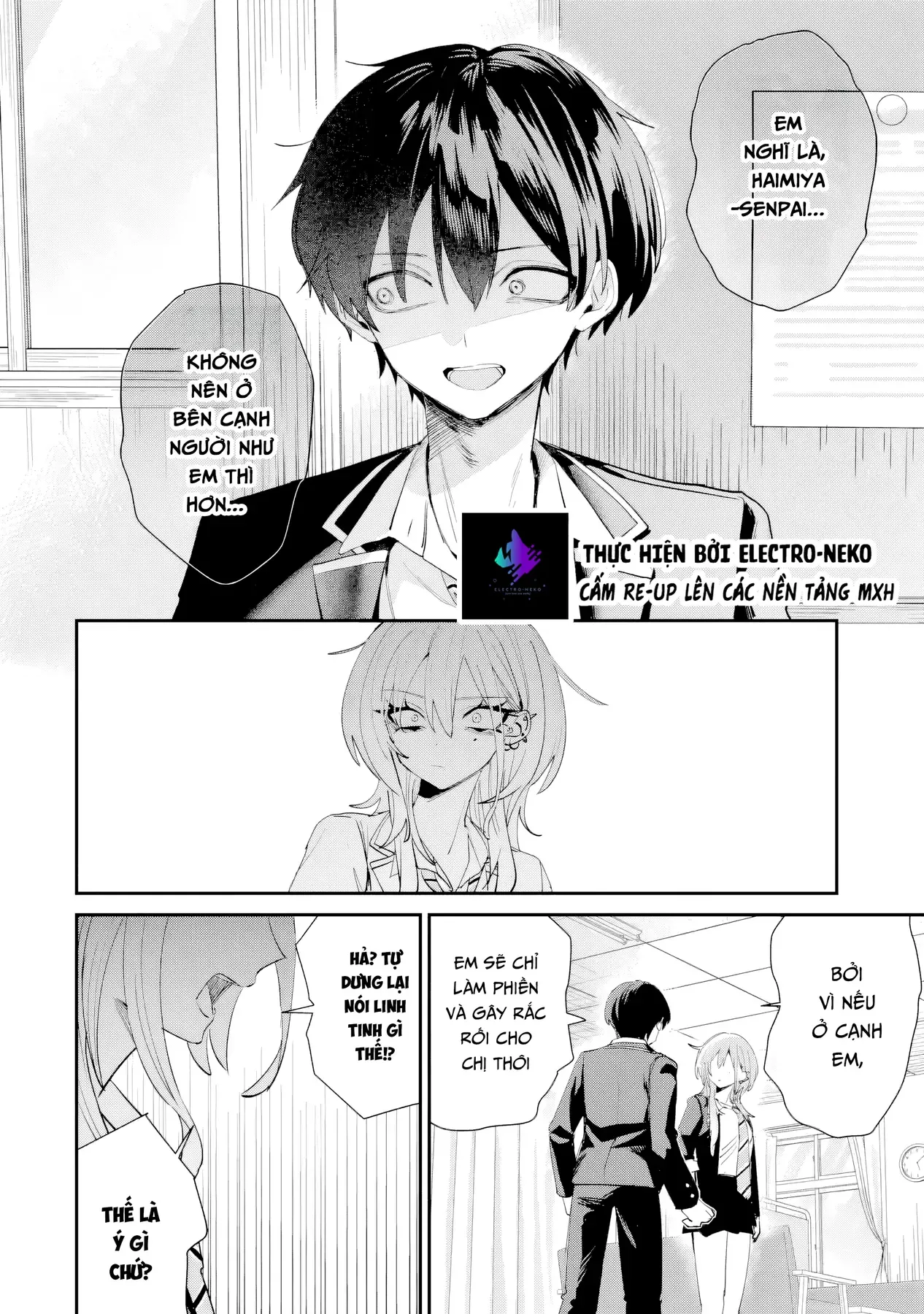 Haimiya-Senpai Vừa Đáng Sợ Lại Vừa Đáng Yêu! Chap 21 - Next Chap 20