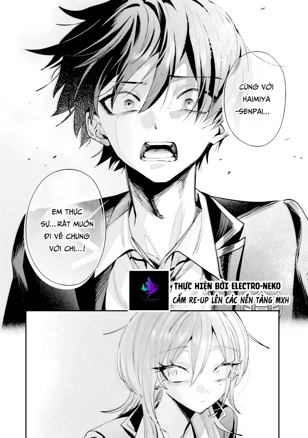 Haimiya-Senpai Vừa Đáng Sợ Lại Vừa Đáng Yêu! Chap 22 - Next Chap 21