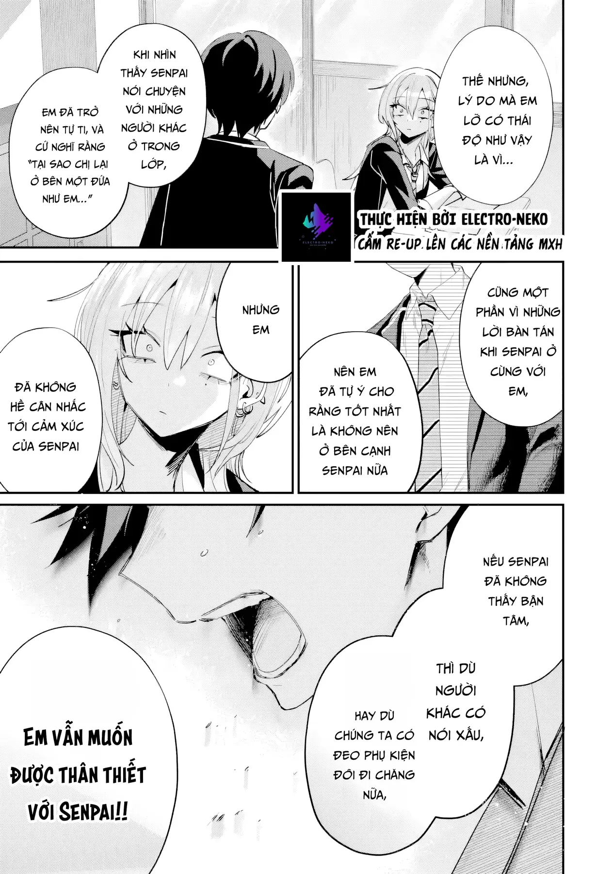 Haimiya-Senpai Vừa Đáng Sợ Lại Vừa Đáng Yêu! Chap 22 - Next Chap 21