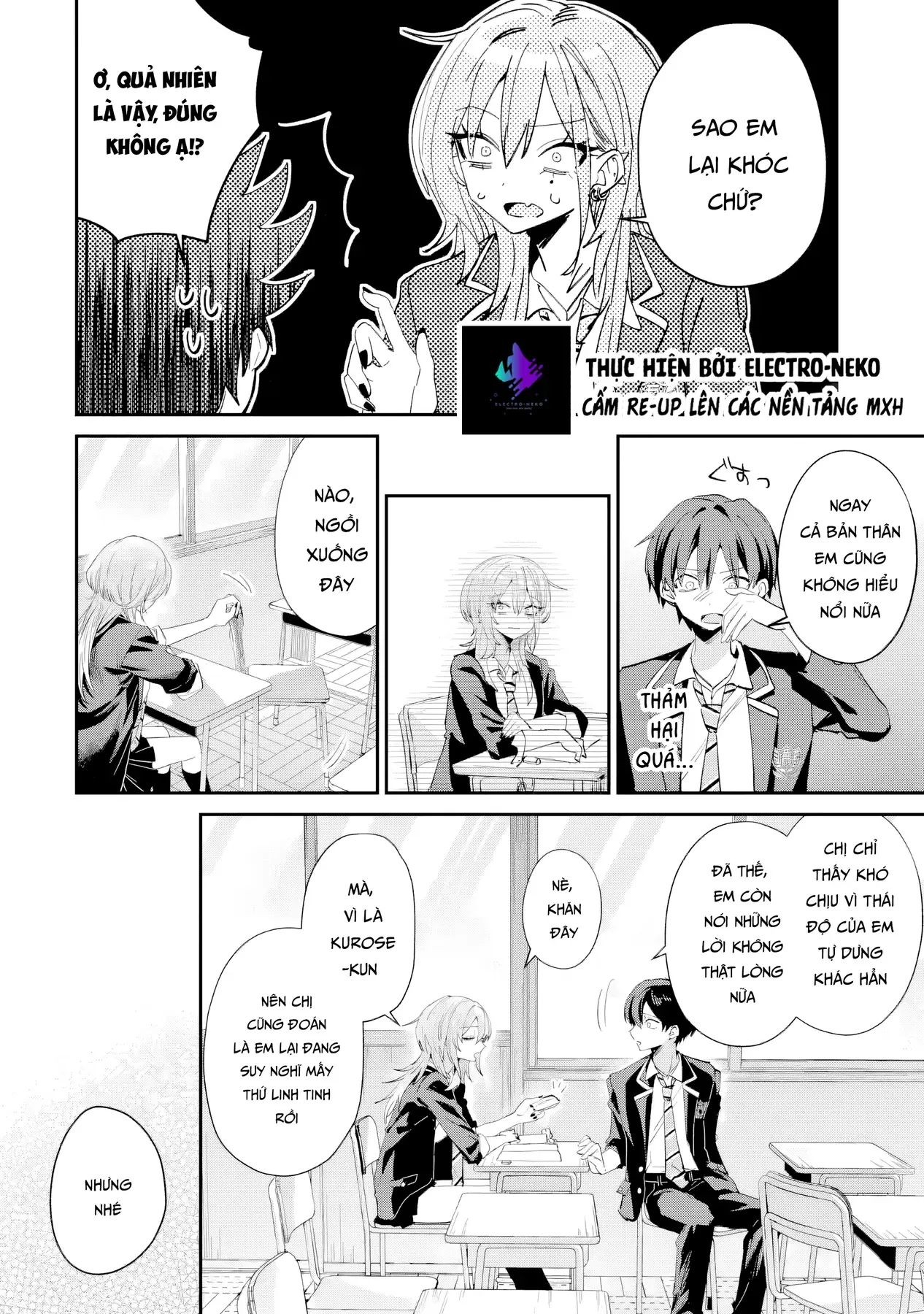 Haimiya-Senpai Vừa Đáng Sợ Lại Vừa Đáng Yêu! Chap 22 - Next Chap 21