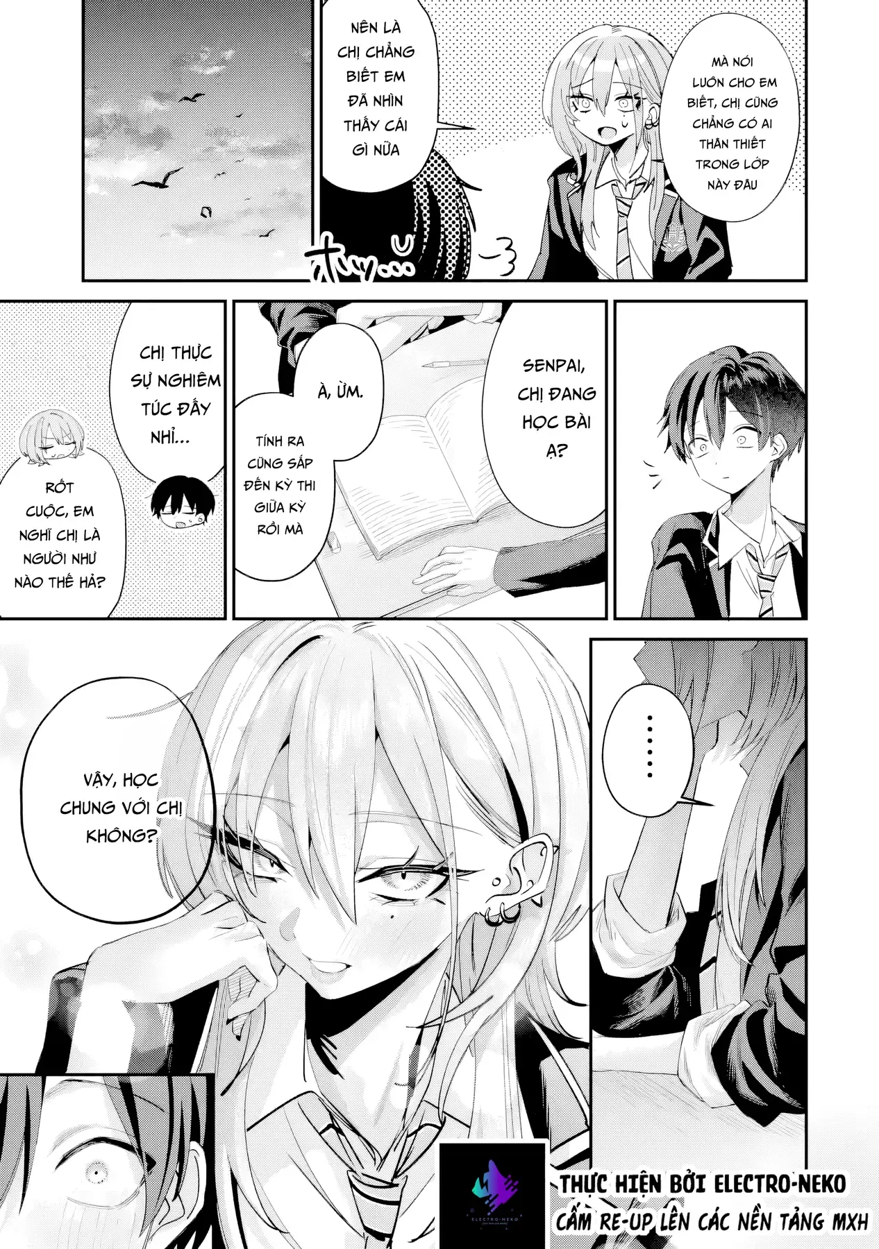 Haimiya-Senpai Vừa Đáng Sợ Lại Vừa Đáng Yêu! Chap 22 - Next Chap 21