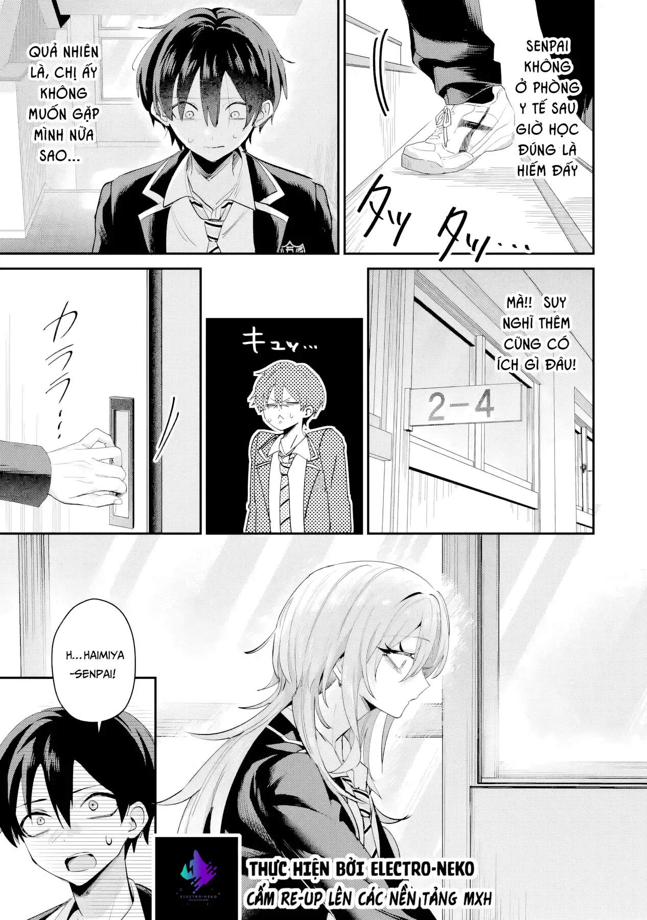 Haimiya-Senpai Vừa Đáng Sợ Lại Vừa Đáng Yêu! Chap 22 - Next Chap 21
