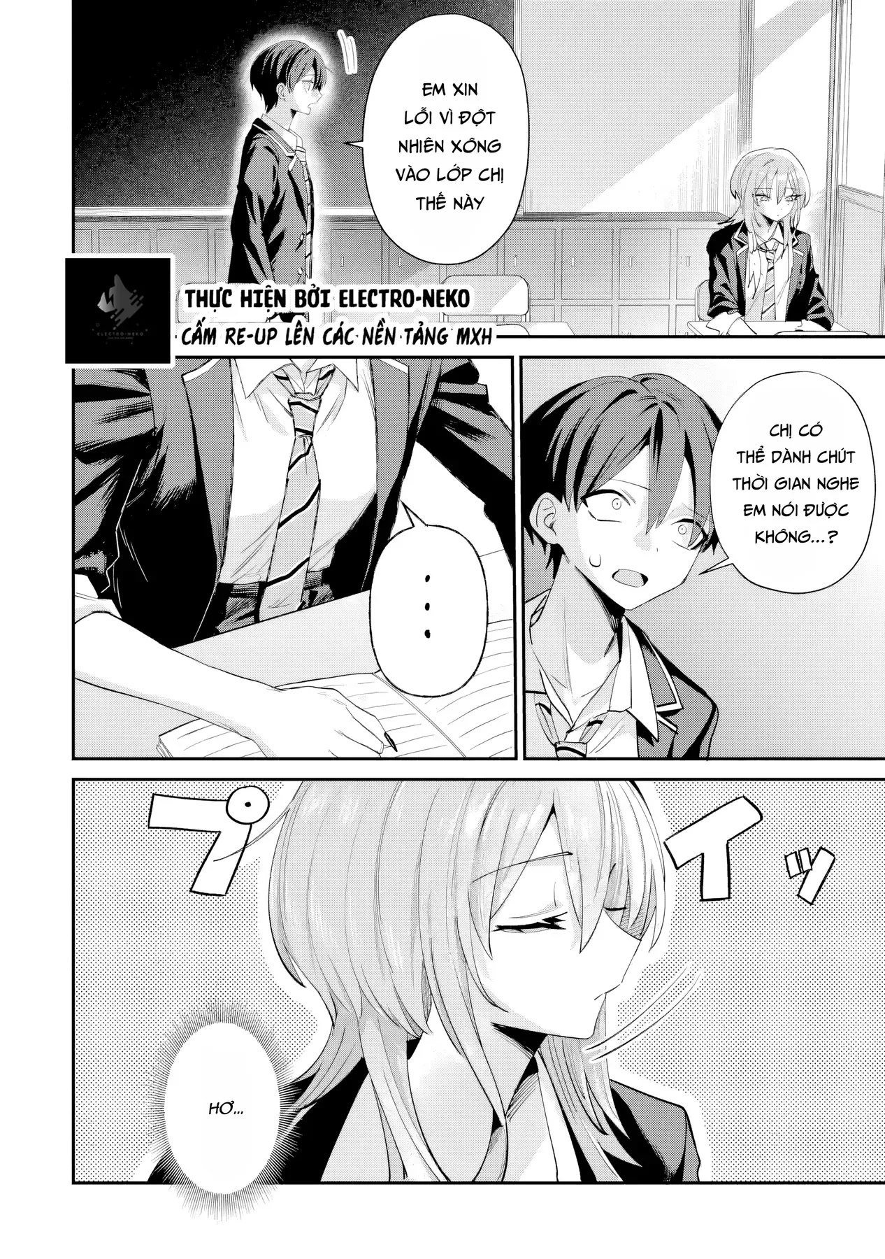 Haimiya-Senpai Vừa Đáng Sợ Lại Vừa Đáng Yêu! Chap 22 - Next Chap 21