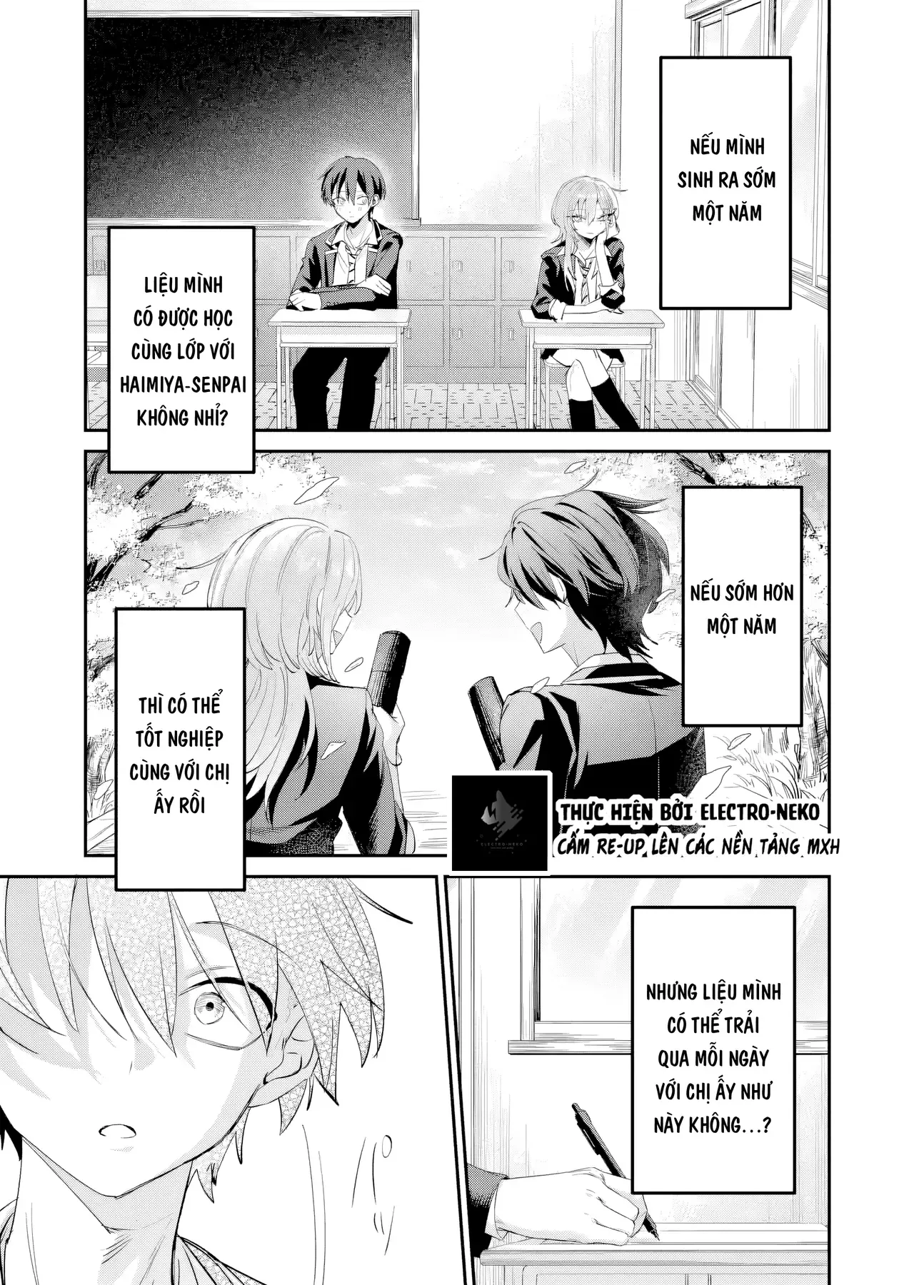 Haimiya-Senpai Vừa Đáng Sợ Lại Vừa Đáng Yêu! Chap 24 - Next Chap 23