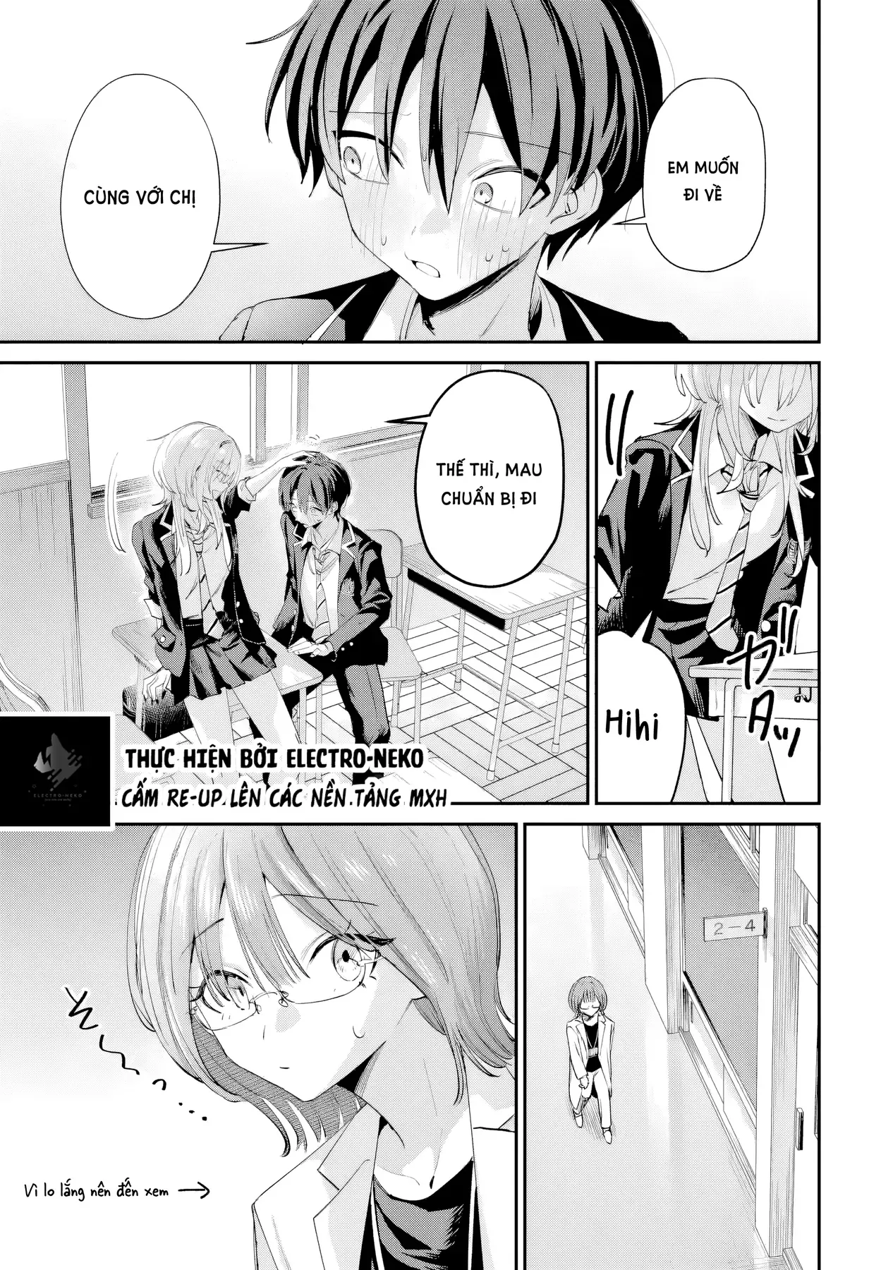 Haimiya-Senpai Vừa Đáng Sợ Lại Vừa Đáng Yêu! Chap 24 - Next Chap 23