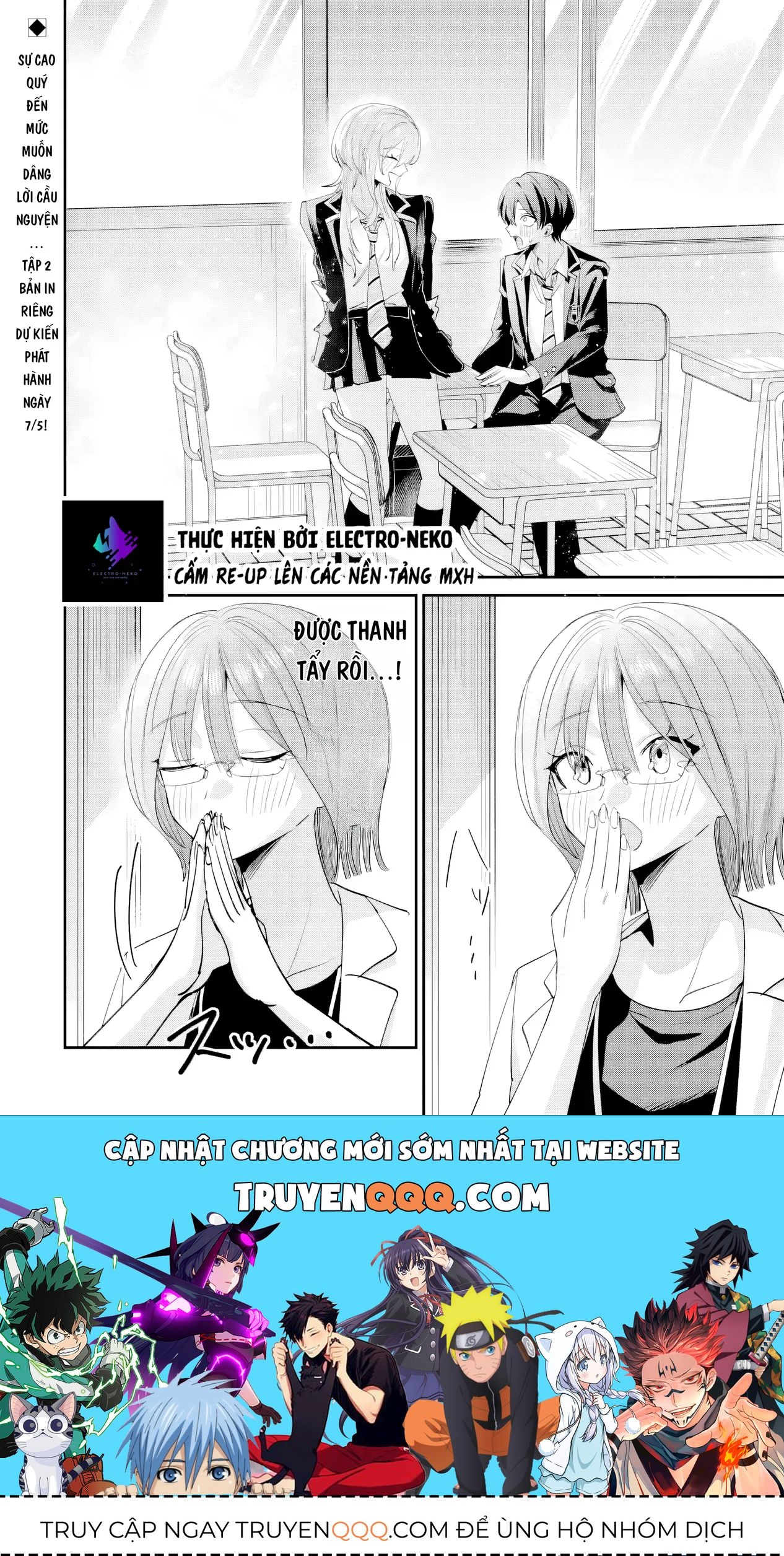 Haimiya-Senpai Vừa Đáng Sợ Lại Vừa Đáng Yêu! Chap 24 - Next Chap 23
