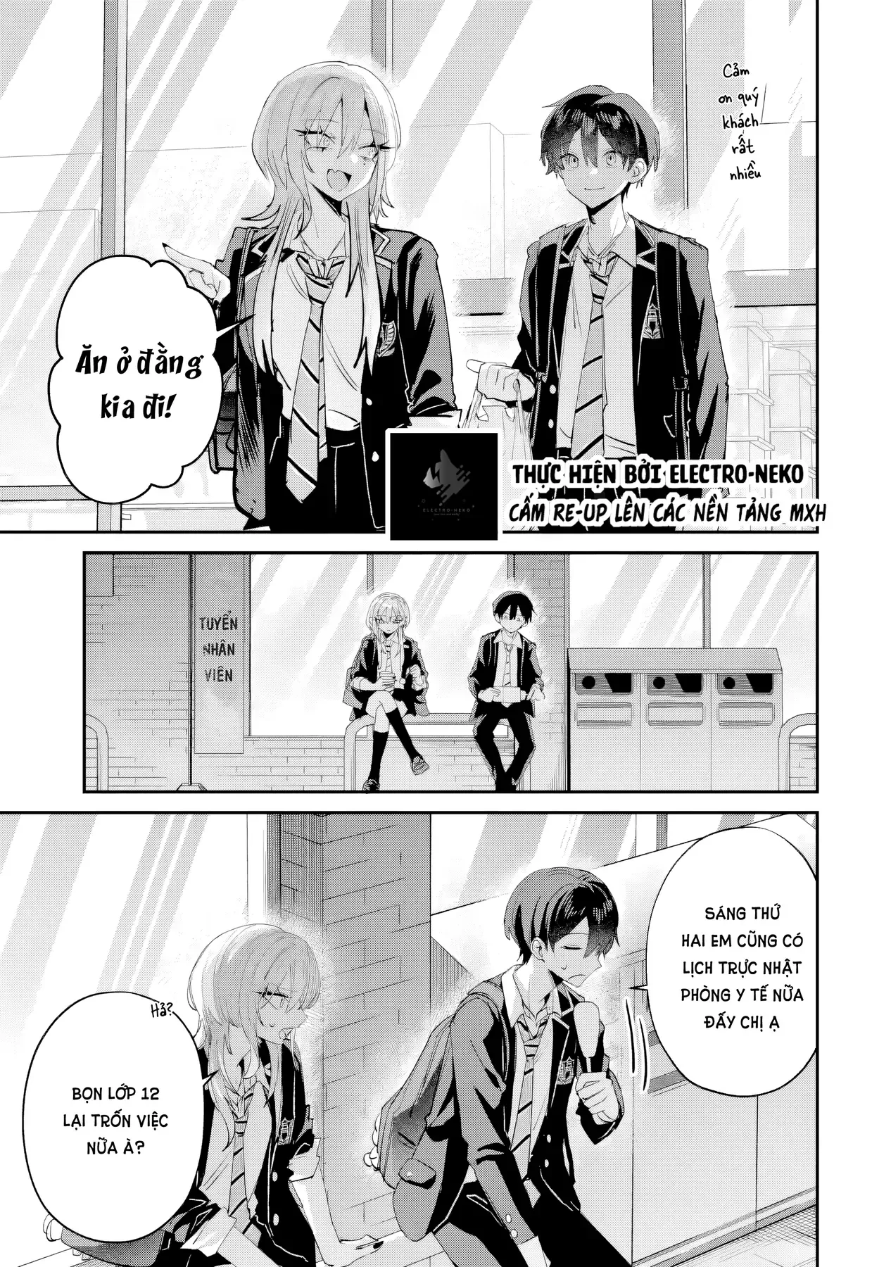 Haimiya-Senpai Vừa Đáng Sợ Lại Vừa Đáng Yêu! Chap 25 - Next Chap 24
