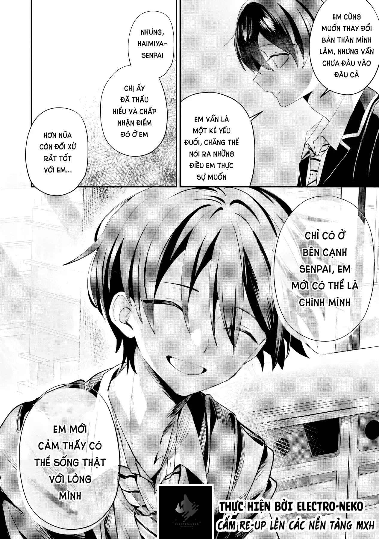 Haimiya-Senpai Vừa Đáng Sợ Lại Vừa Đáng Yêu! Chap 25 - Next Chap 24