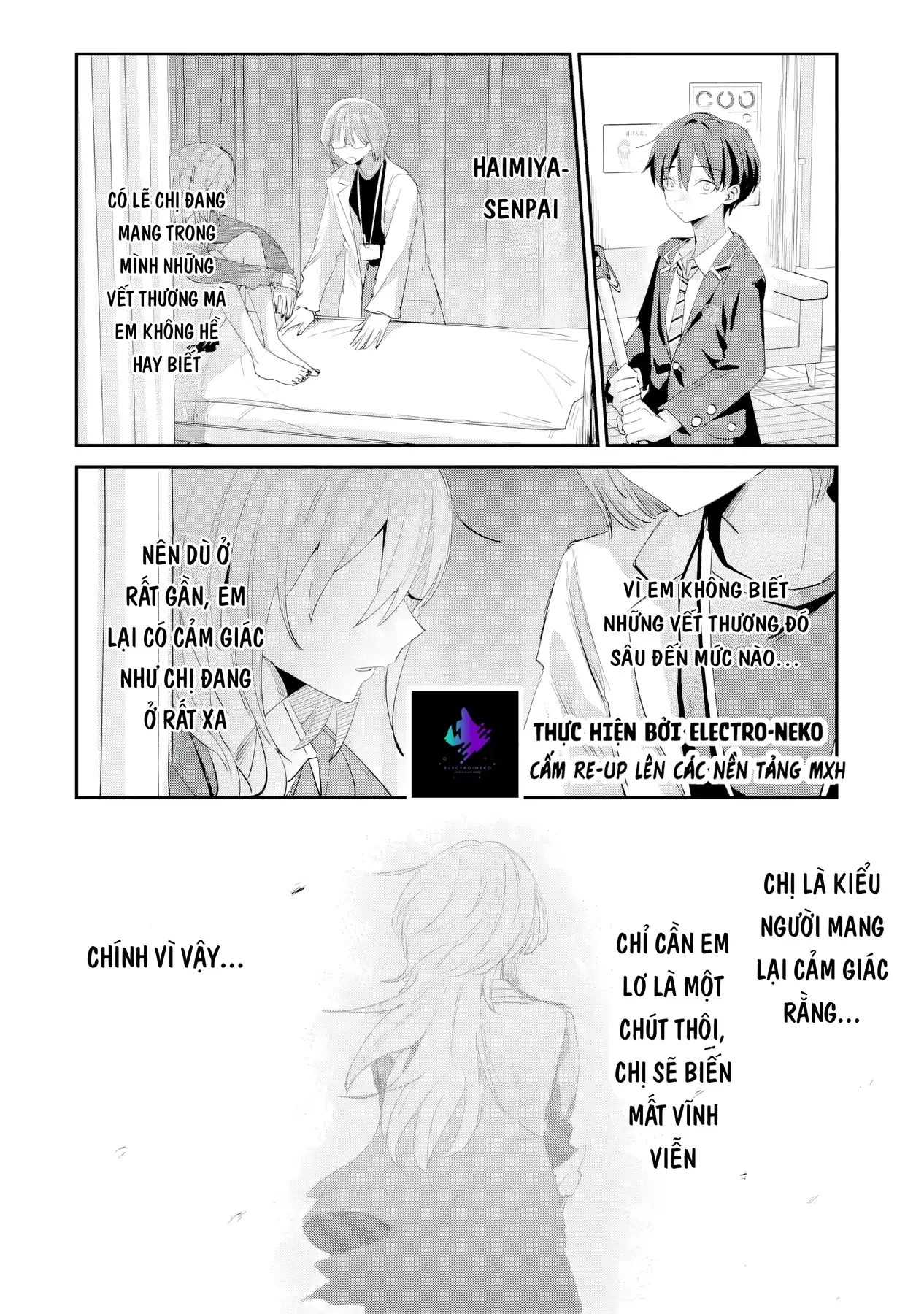 Haimiya-Senpai Vừa Đáng Sợ Lại Vừa Đáng Yêu! Chap 25 - Next Chap 24