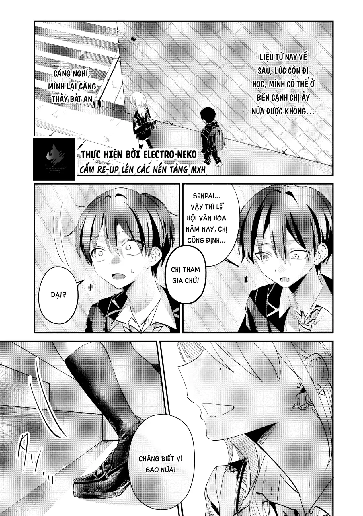 Haimiya-Senpai Vừa Đáng Sợ Lại Vừa Đáng Yêu! Chap 25 - Next Chap 24