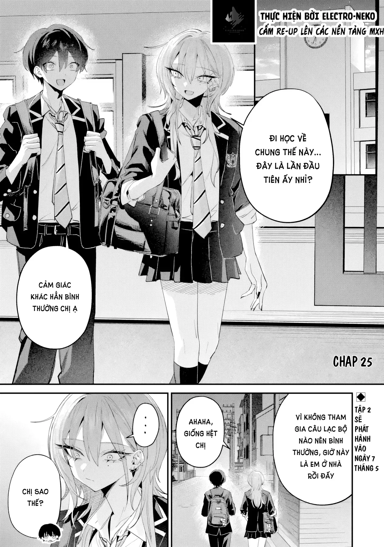 Haimiya-Senpai Vừa Đáng Sợ Lại Vừa Đáng Yêu! Chap 25 - Next Chap 24