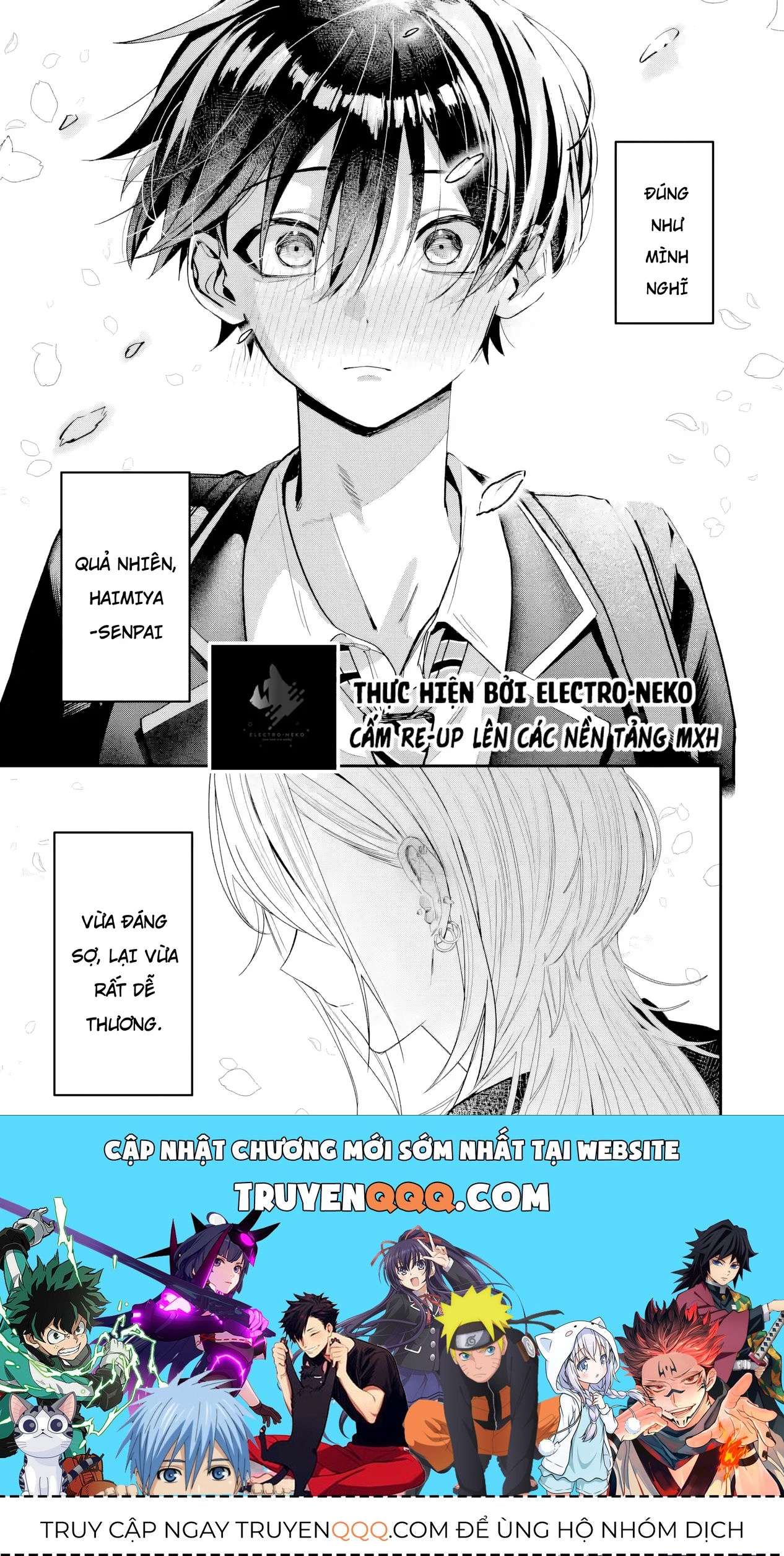 Haimiya-Senpai Vừa Đáng Sợ Lại Vừa Đáng Yêu! Chap 3 - Next Chap 2