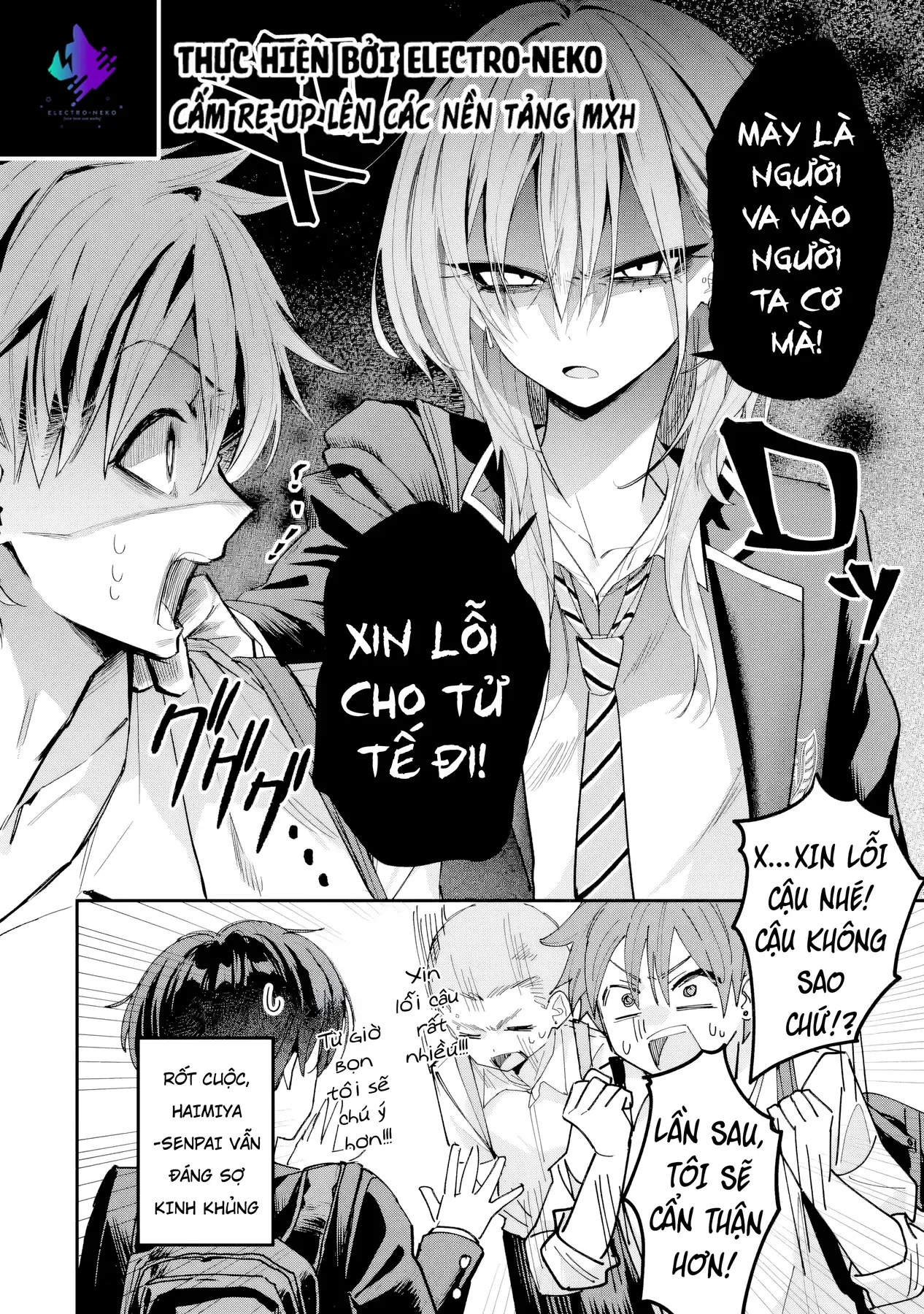 Haimiya-Senpai Vừa Đáng Sợ Lại Vừa Đáng Yêu! Chap 3 - Next Chap 2