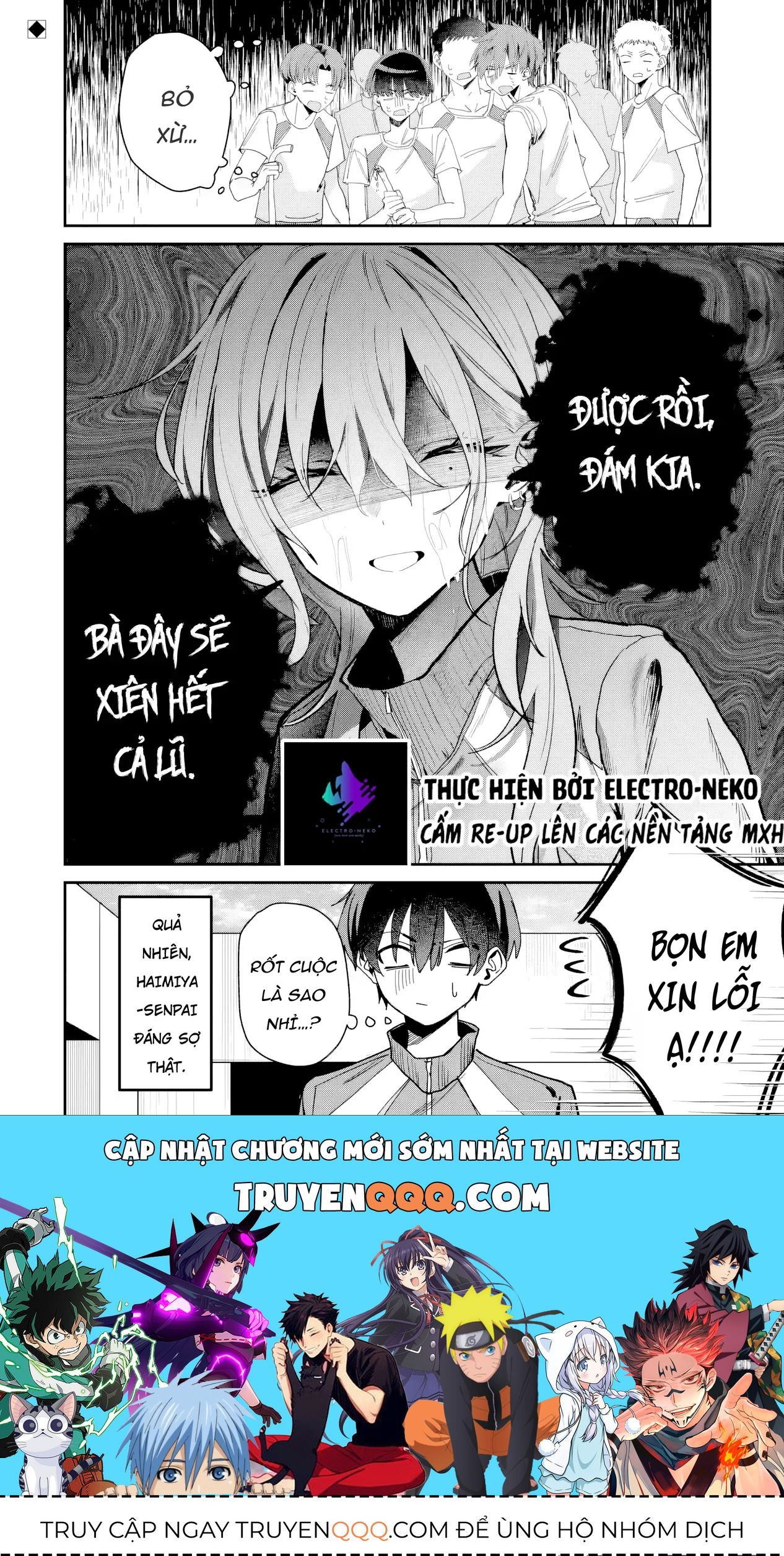 Haimiya-Senpai Vừa Đáng Sợ Lại Vừa Đáng Yêu! Chap 4 - Next Chap 3