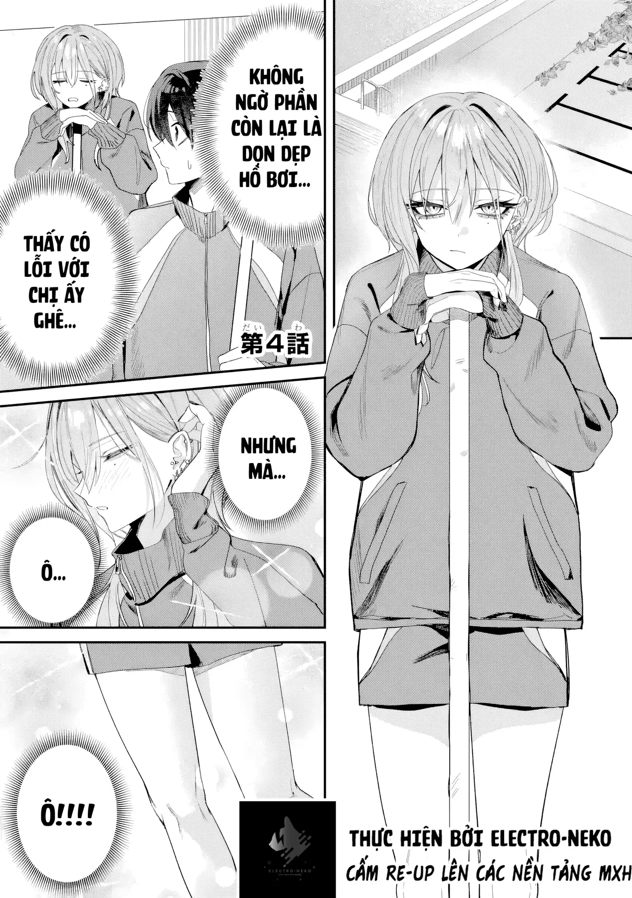Haimiya-Senpai Vừa Đáng Sợ Lại Vừa Đáng Yêu! Chap 4 - Next Chap 3