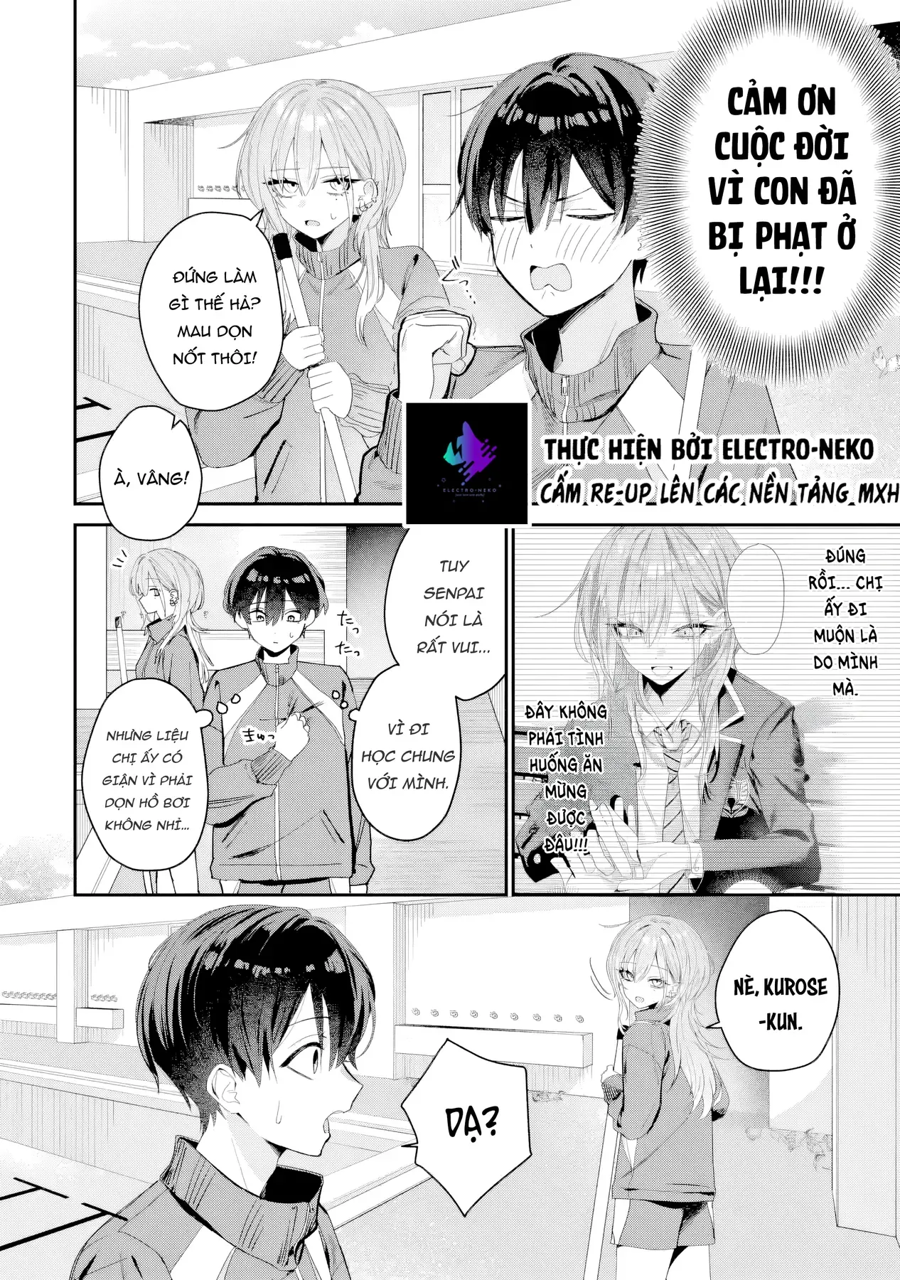 Haimiya-Senpai Vừa Đáng Sợ Lại Vừa Đáng Yêu! Chap 4 - Next Chap 3