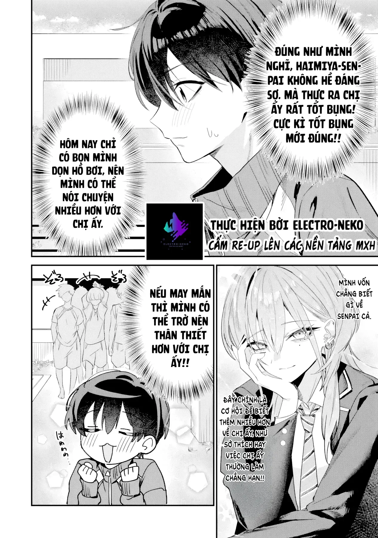 Haimiya-Senpai Vừa Đáng Sợ Lại Vừa Đáng Yêu! Chap 4 - Next Chap 3