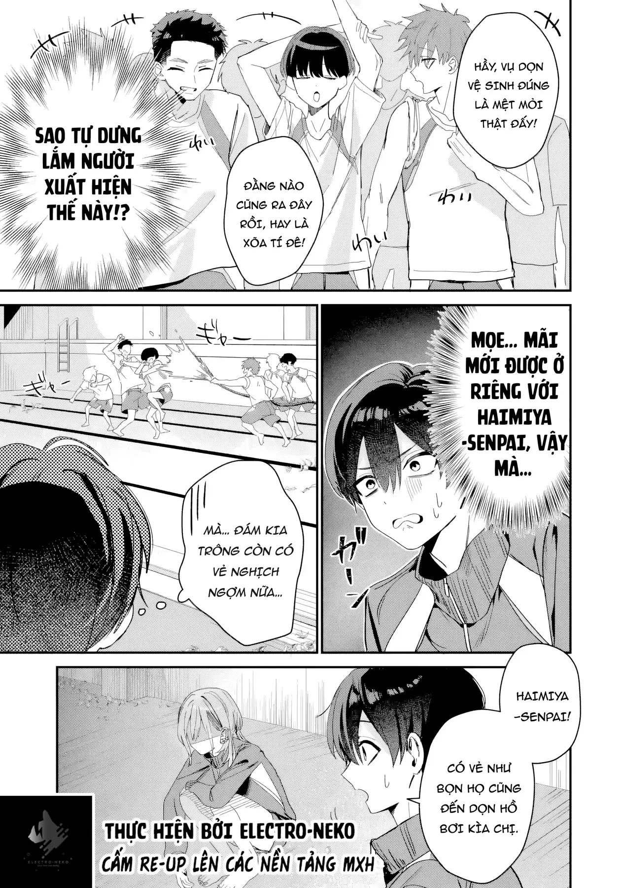 Haimiya-Senpai Vừa Đáng Sợ Lại Vừa Đáng Yêu! Chap 4 - Next Chap 3