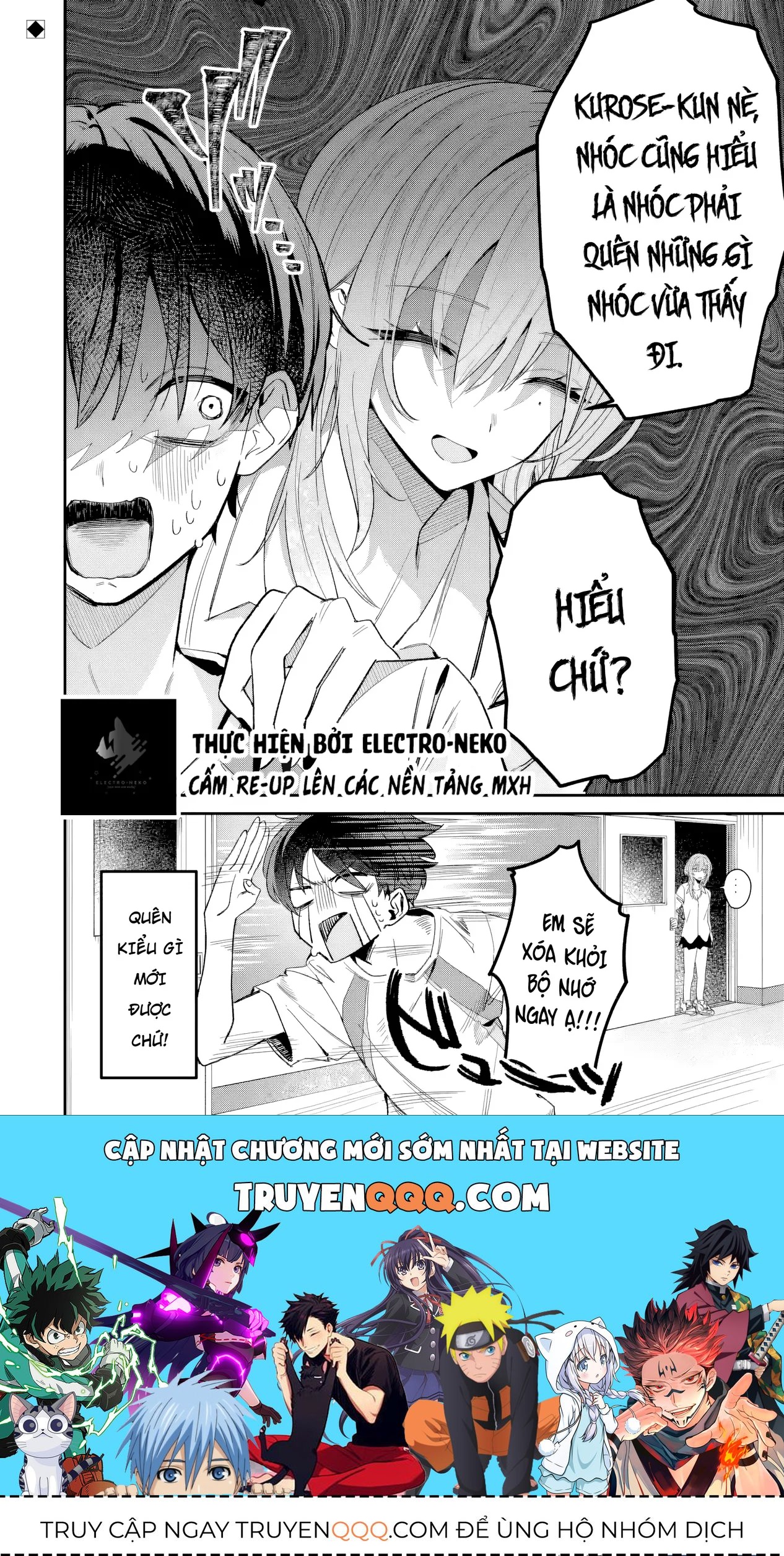 Haimiya-Senpai Vừa Đáng Sợ Lại Vừa Đáng Yêu! Chap 5 - Next Chap 4