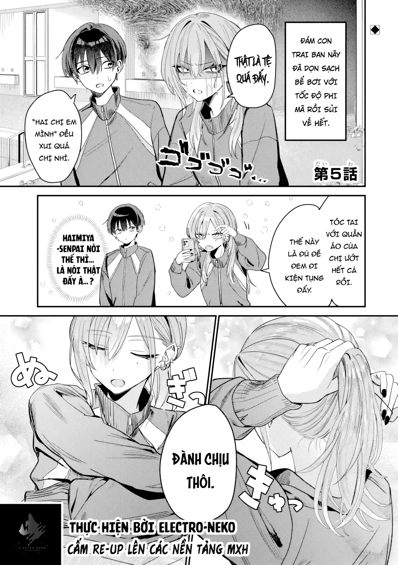 Haimiya-Senpai Vừa Đáng Sợ Lại Vừa Đáng Yêu! Chap 5 - Next Chap 4