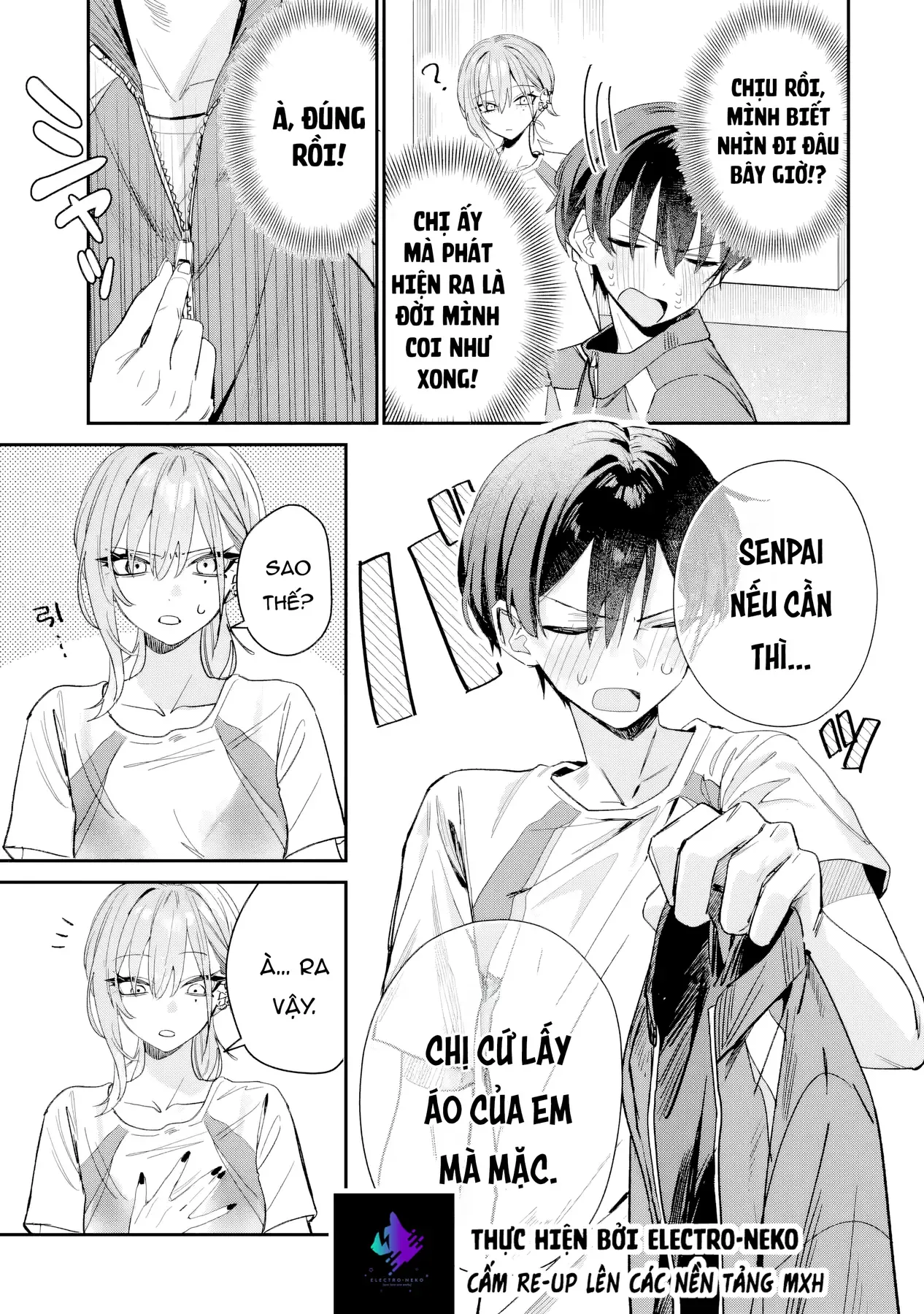 Haimiya-Senpai Vừa Đáng Sợ Lại Vừa Đáng Yêu! Chap 5 - Next Chap 4