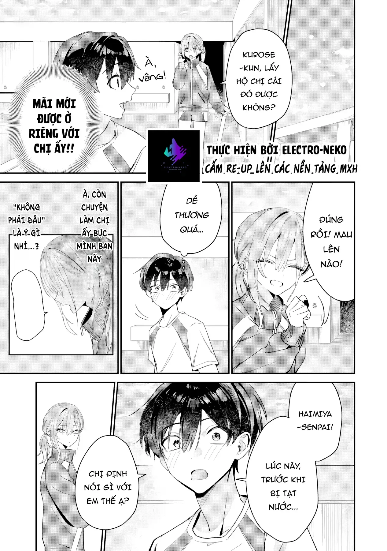 Haimiya-Senpai Vừa Đáng Sợ Lại Vừa Đáng Yêu! Chap 5 - Next Chap 4
