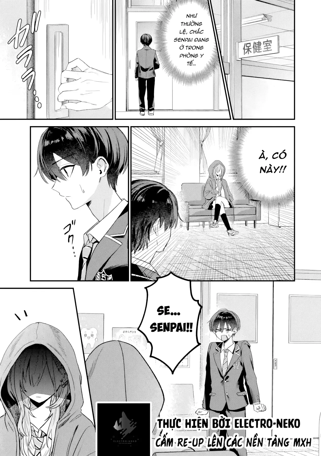 Haimiya-Senpai Vừa Đáng Sợ Lại Vừa Đáng Yêu! Chap 6 - Next Chap 5