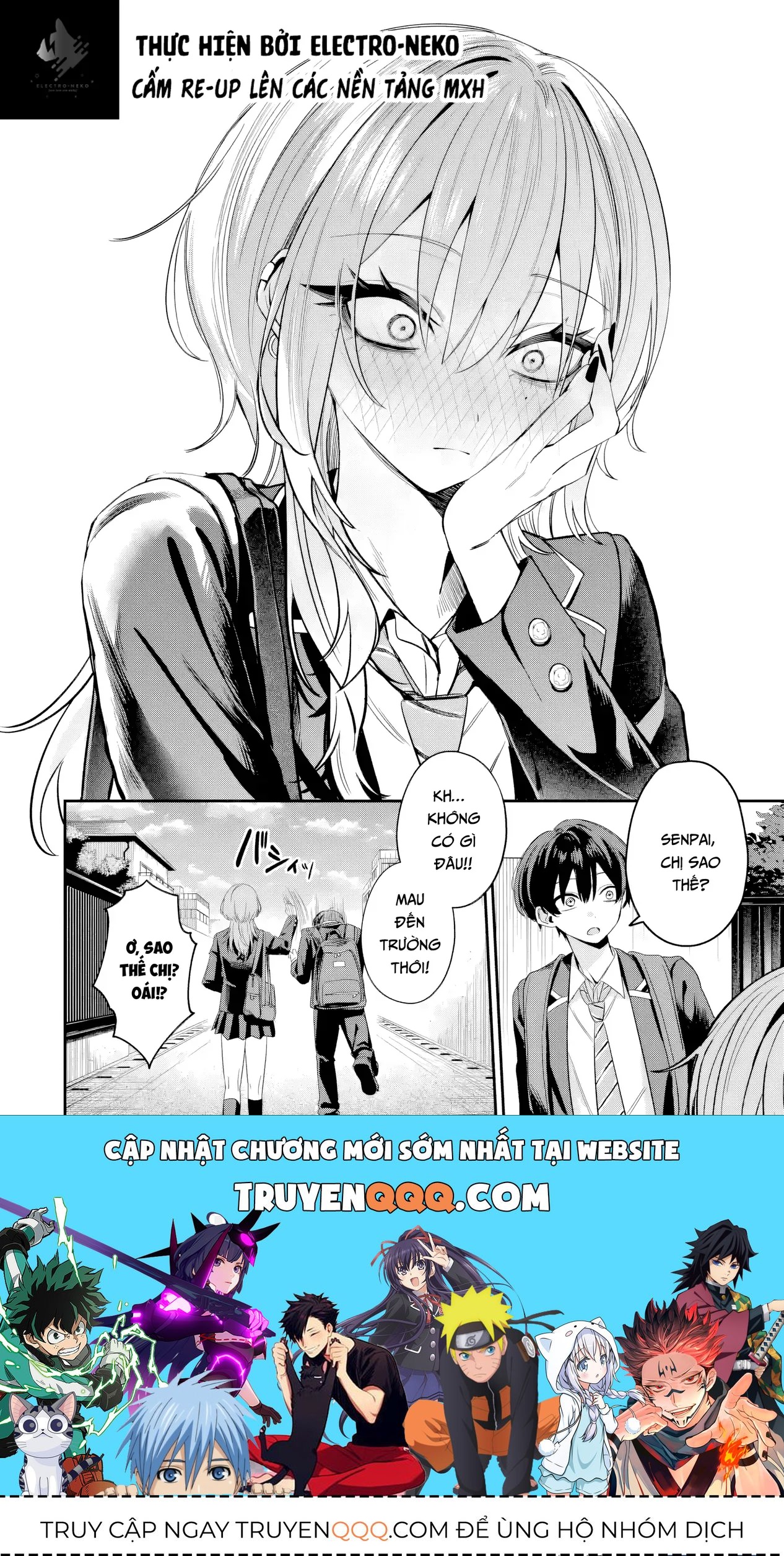 Haimiya-Senpai Vừa Đáng Sợ Lại Vừa Đáng Yêu! Chap 7 - Next Chap 6