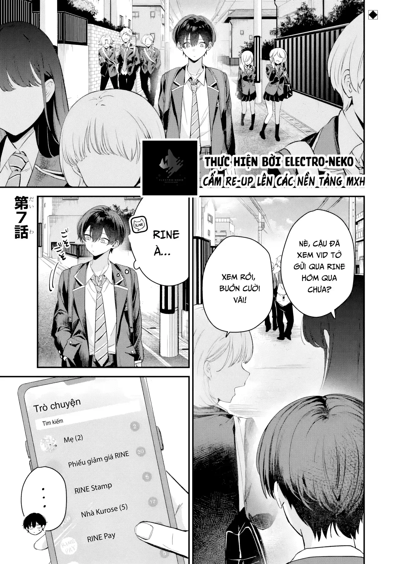 Haimiya-Senpai Vừa Đáng Sợ Lại Vừa Đáng Yêu! Chap 7 - Next Chap 6