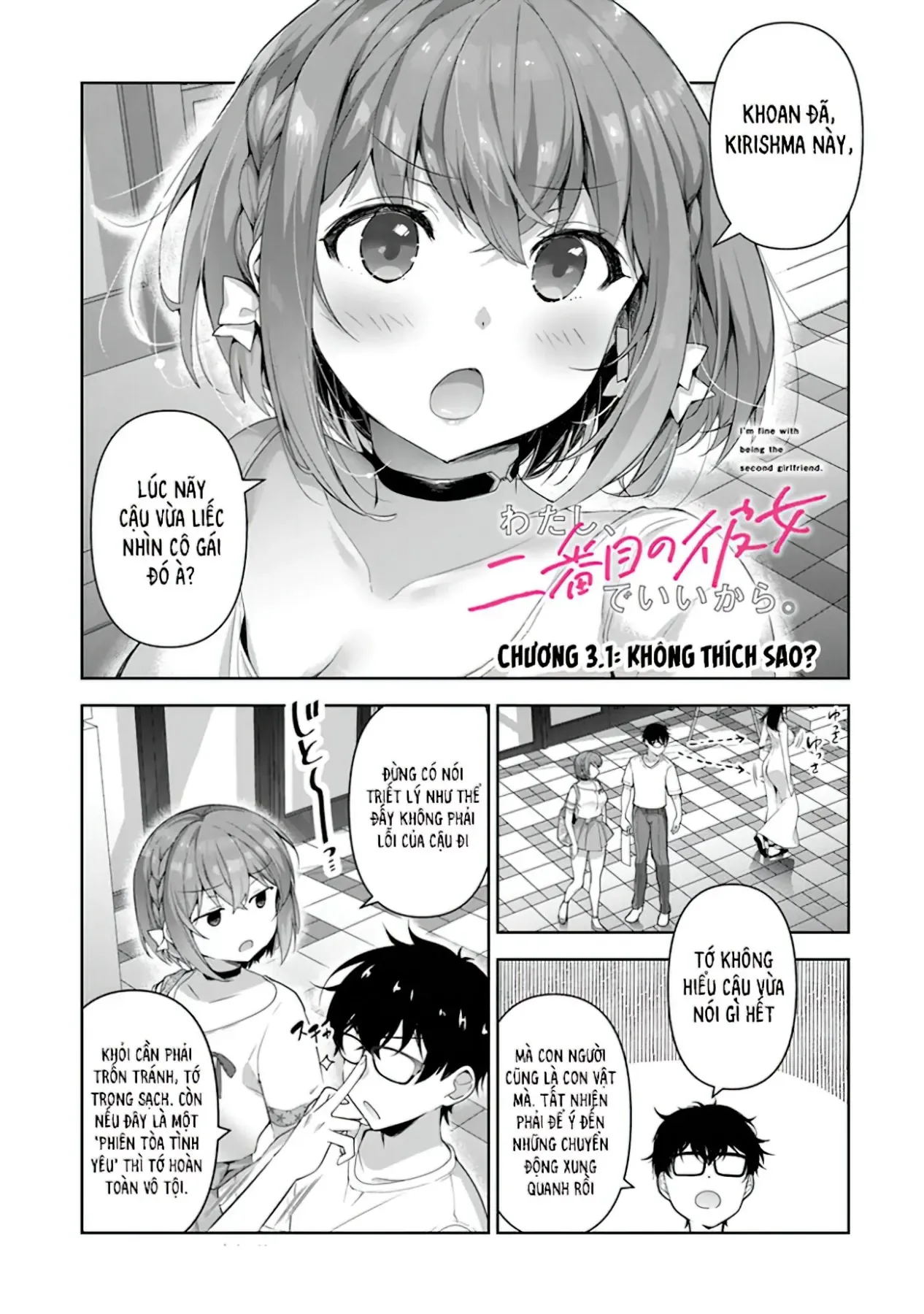 Em Sẵn Lòng Làm Bạn Gái Thứ Hai Chap 3.1 - Next Chap 2.2