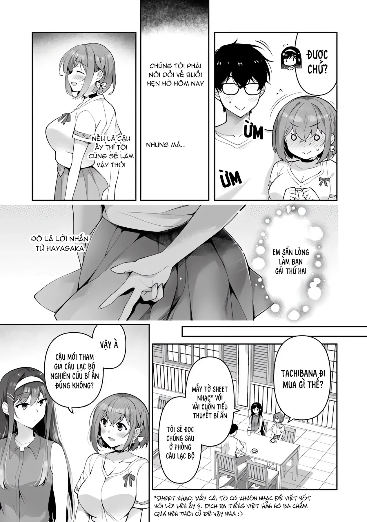 Em Sẵn Lòng Làm Bạn Gái Thứ Hai Chap 3.1 - Next Chap 2.2