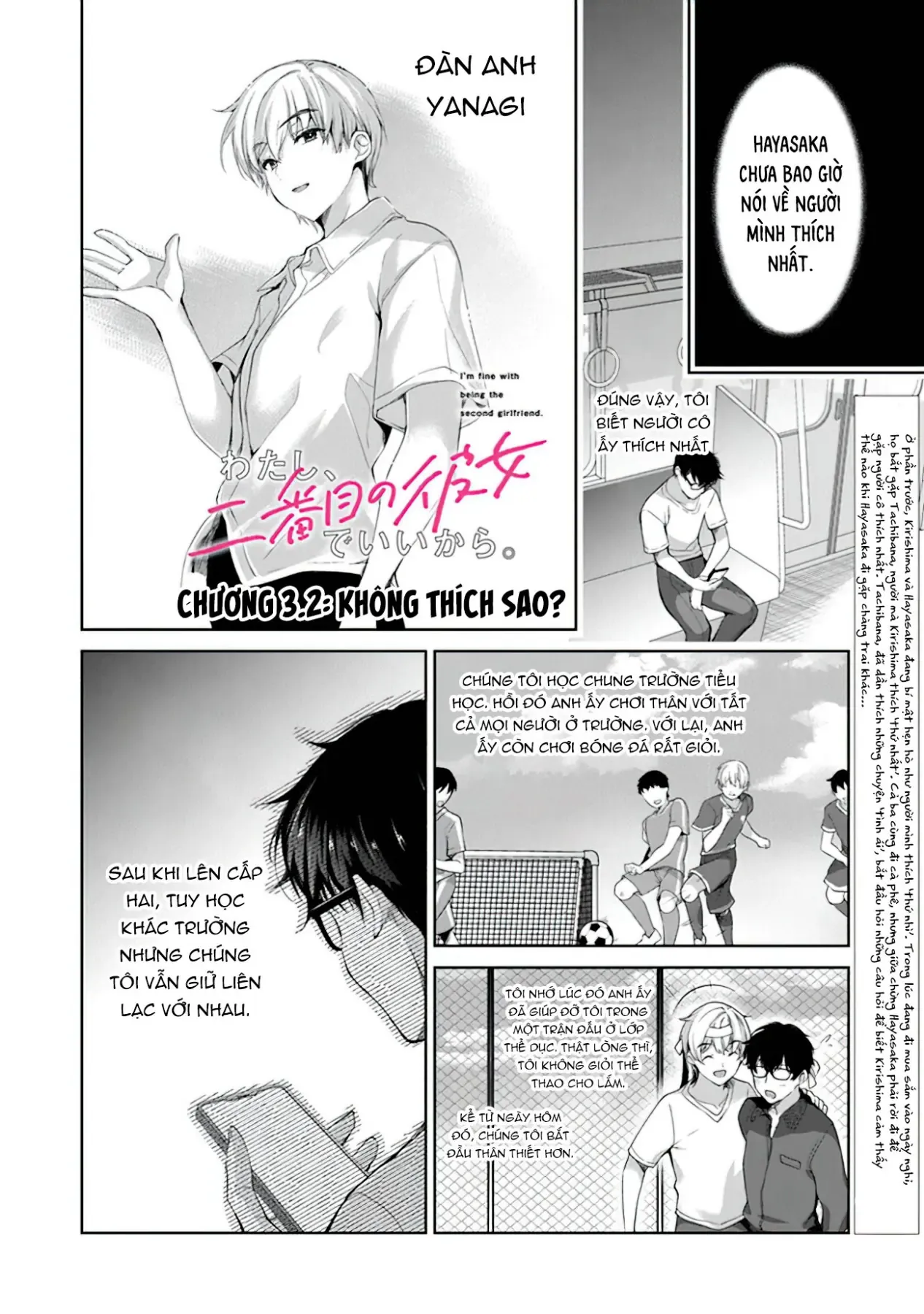 Em Sẵn Lòng Làm Bạn Gái Thứ Hai Chap 3.2 - Next Chap 3.1